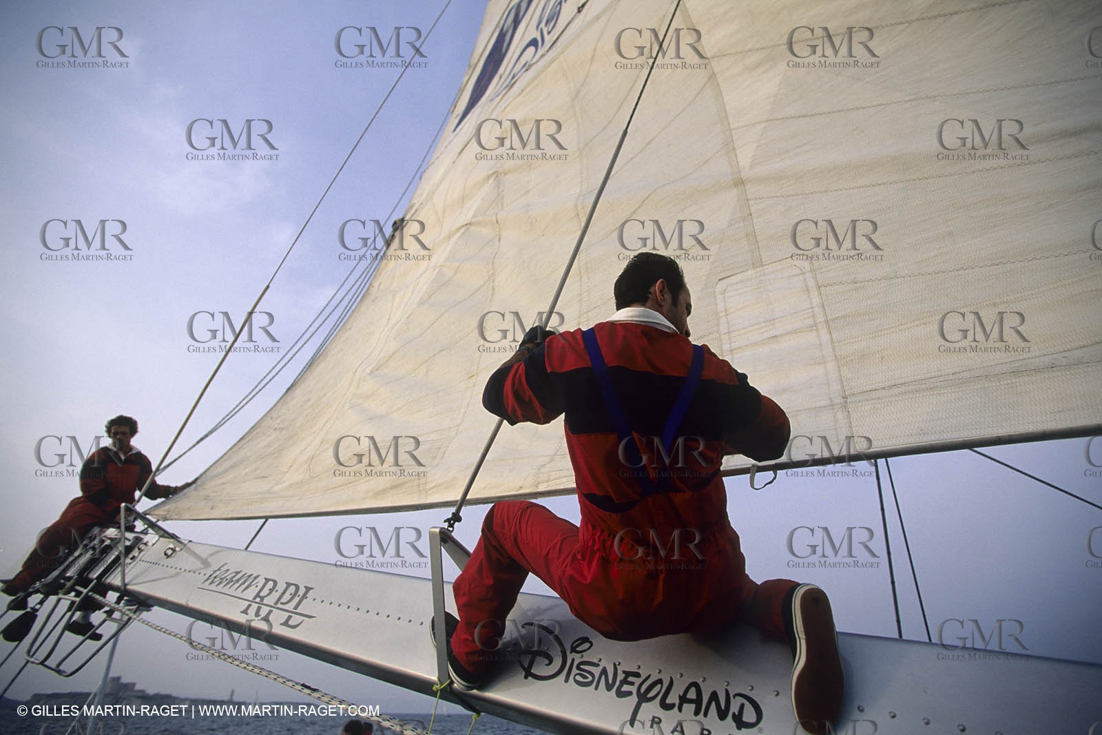 Commodore Explorer - Bruno Peyron - 1993 - Mediteranean Record attempt