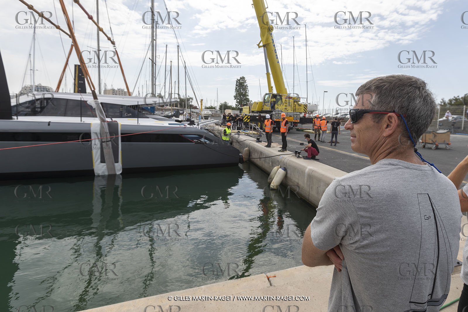 22 07 2020, La Grande Motte (FRA), Gunboat, Gunboat 68 SeaTilt launch