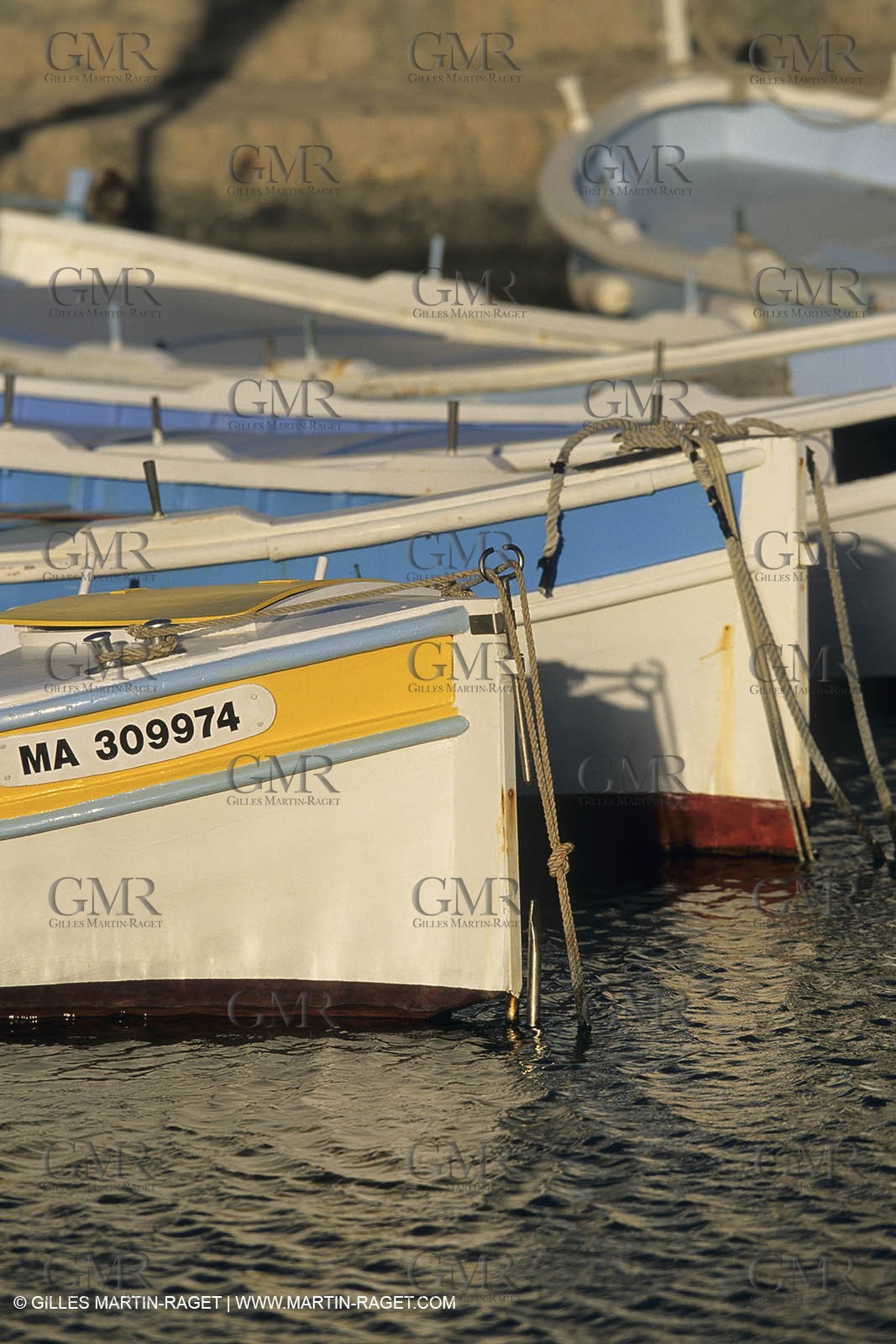 Marseille (Fra, 13) - Local fishing boats