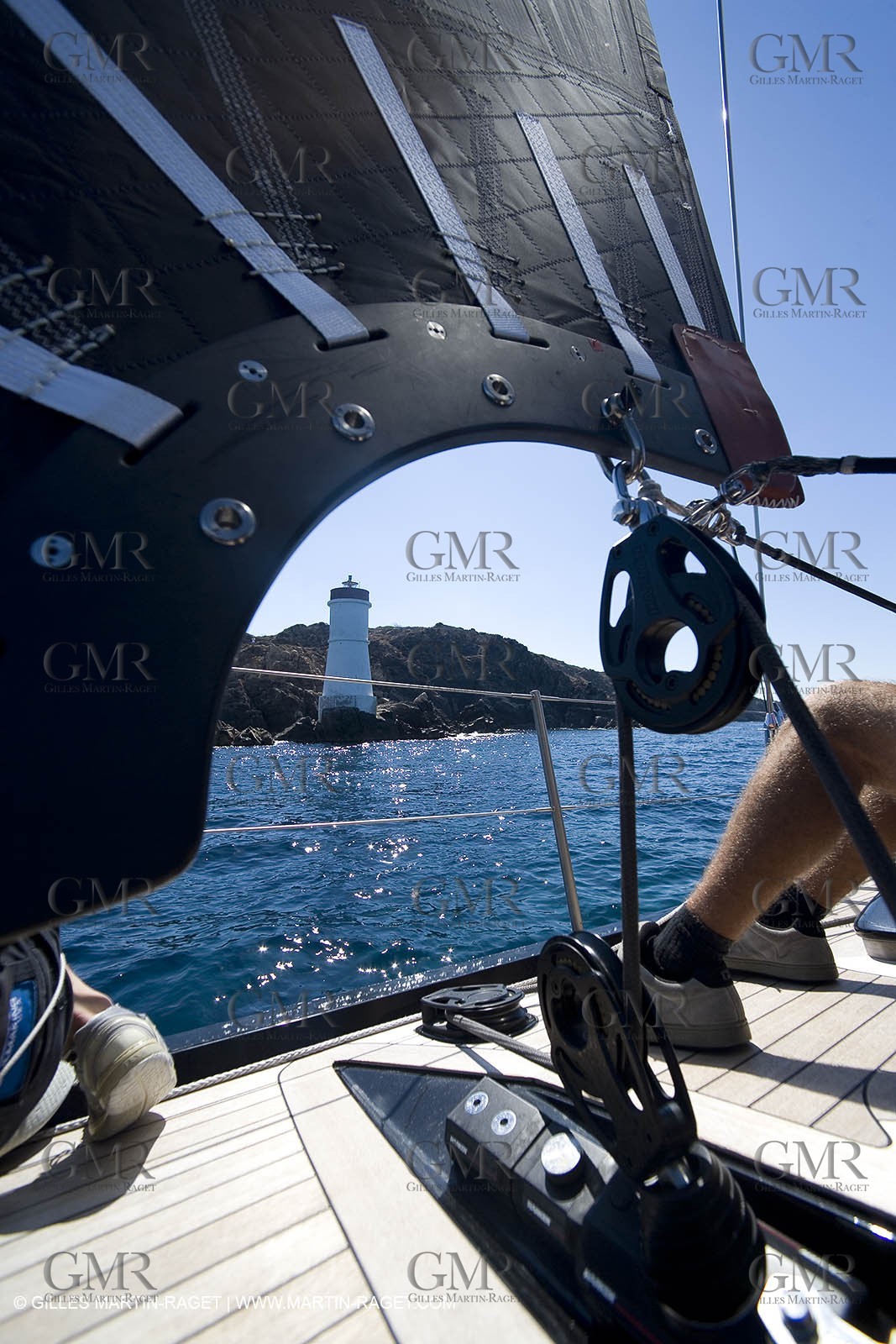 03 09 06 - Porto Cervo (Sardinia) - Maxi World Cup 2006 - A bord Wally 90 Tango