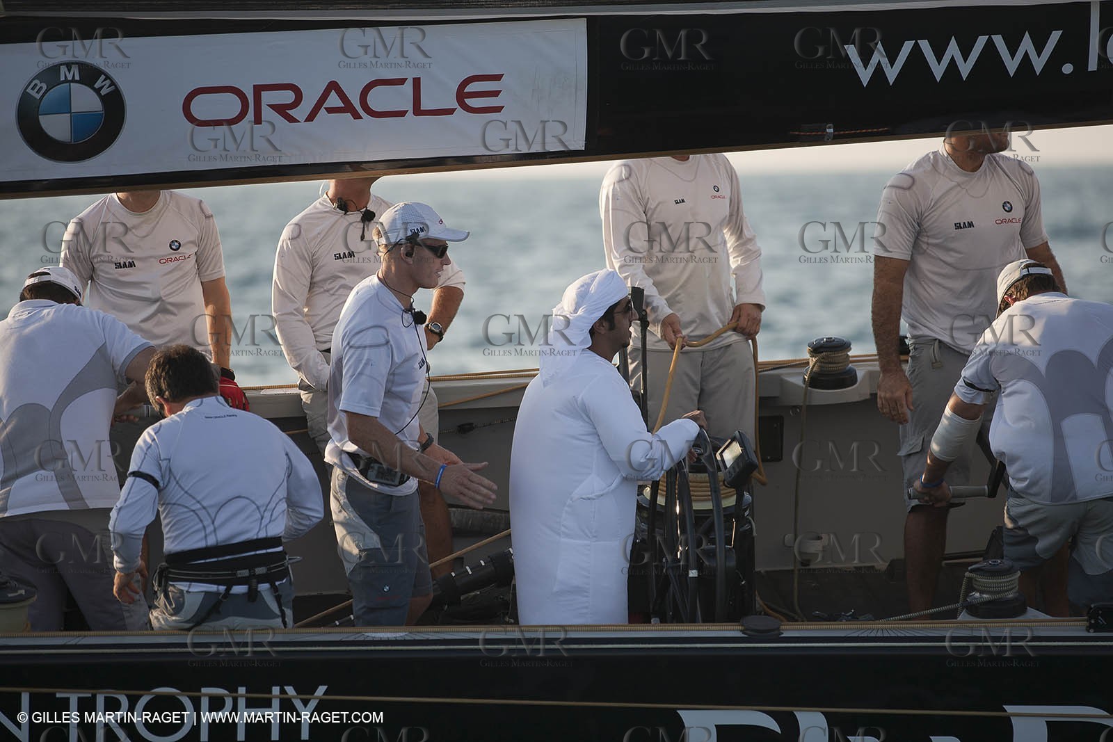 25 11 2010 - Dubai (UAE) - Dubai Louis Vuitton Trophy -  BMW ORACLE Racing - Fleet races