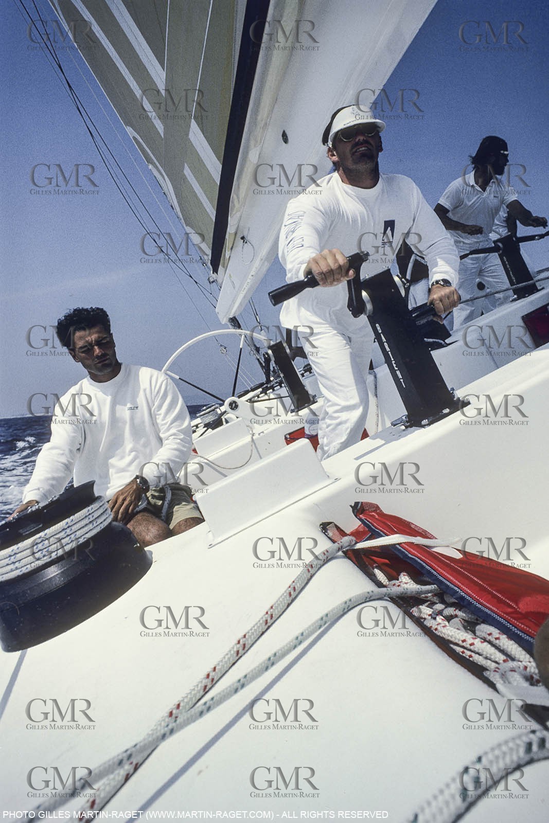 Sailing, Yacht Racing, America's Cup XXVIII, San Diego (USA,CA), 1992, Le Défi Français