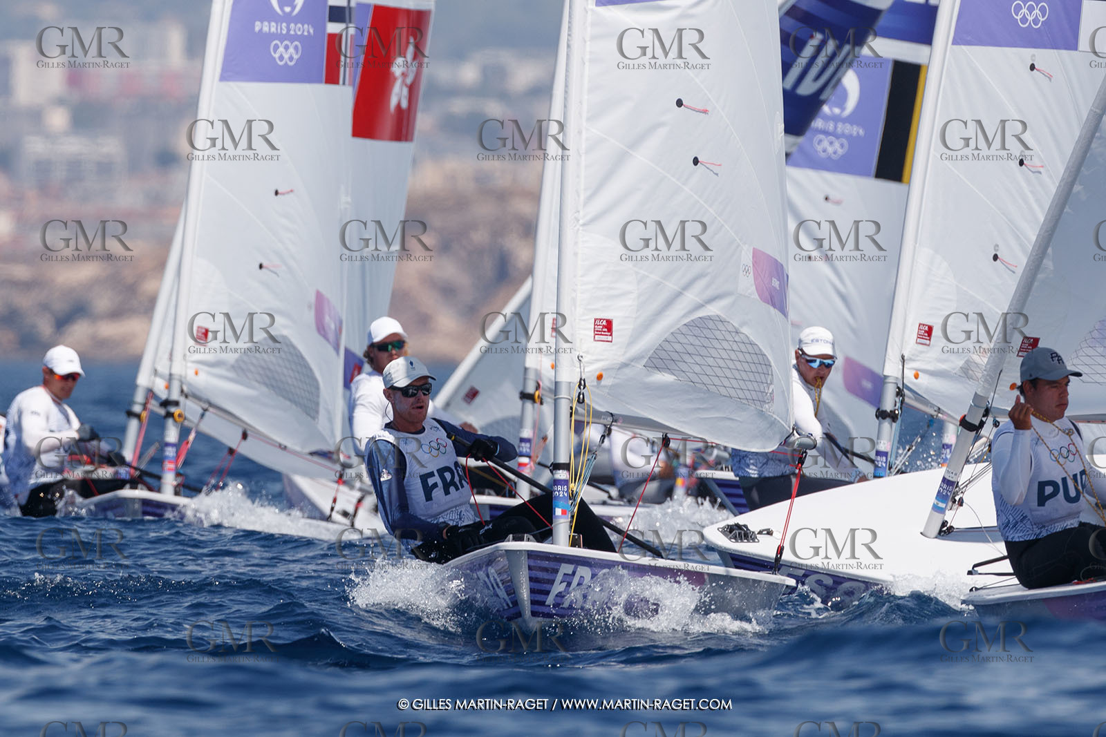 03 08 2024, Marseille (FRA), Paris 2024 Olympic Games, Sailing, Race Day 7