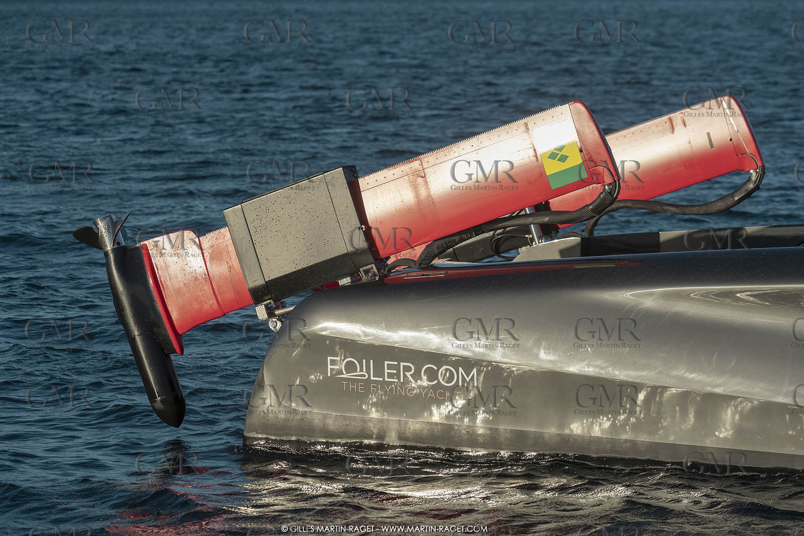 09 08 2018, Saint-Tropez (FRA,83), Foiler, the Flying Yacht by Enata