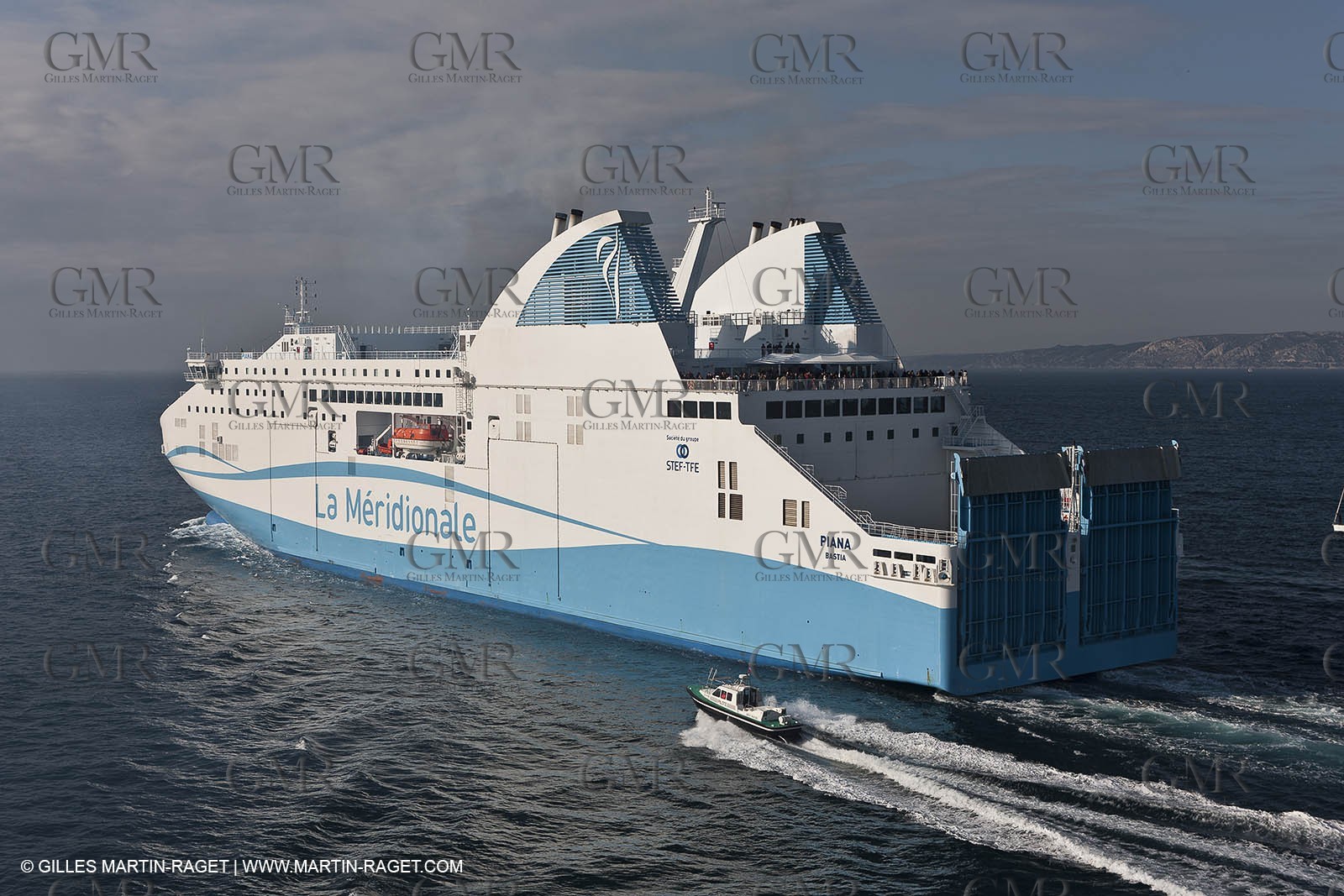 14 01 2012 - Marseille (FRA,13) - La Meridionale shipping company - the Piana off Marseille and the Calanques