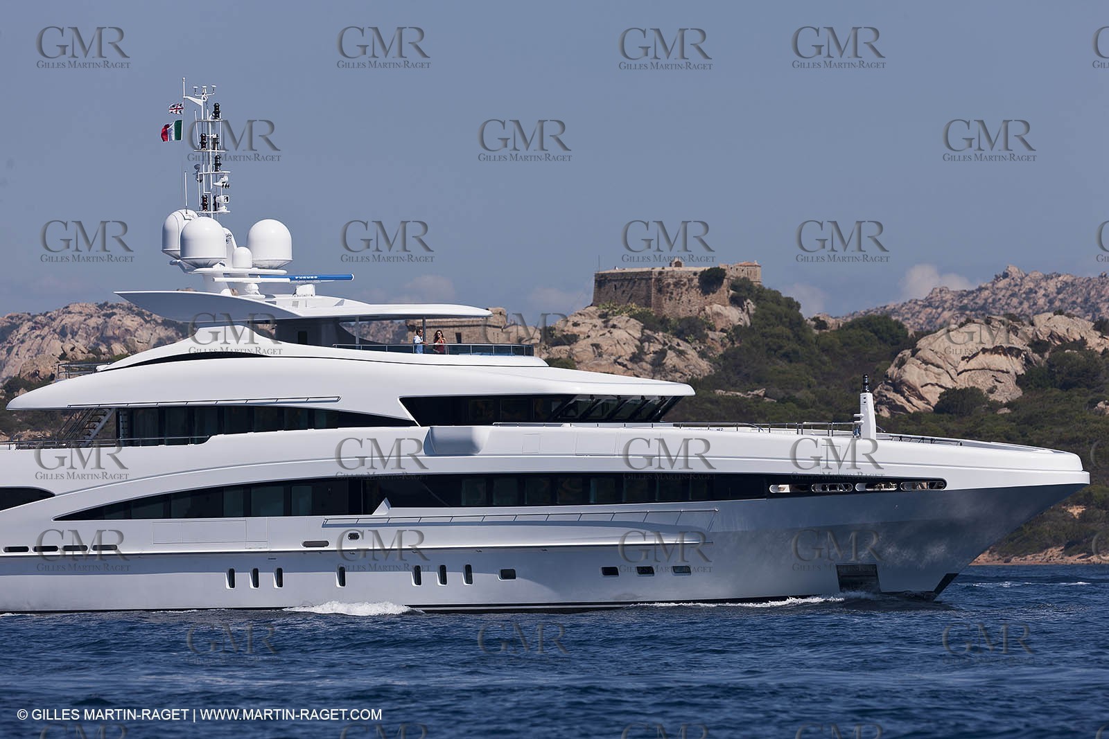 18 08 2011 - La Maddalena (ITA, Sardinia) - Motor yacht Inception