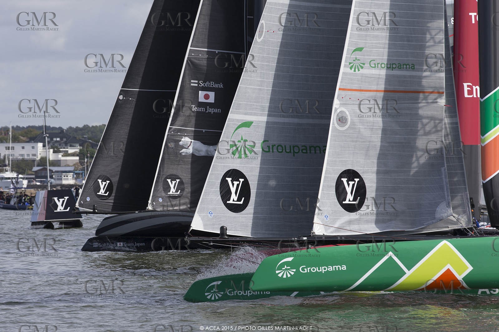 30 08 2015, Göthenburg, (SWE), 35th America's Cup, Louis Vuitton America's Cup World Series Göthenburg 2015, Race Day 2