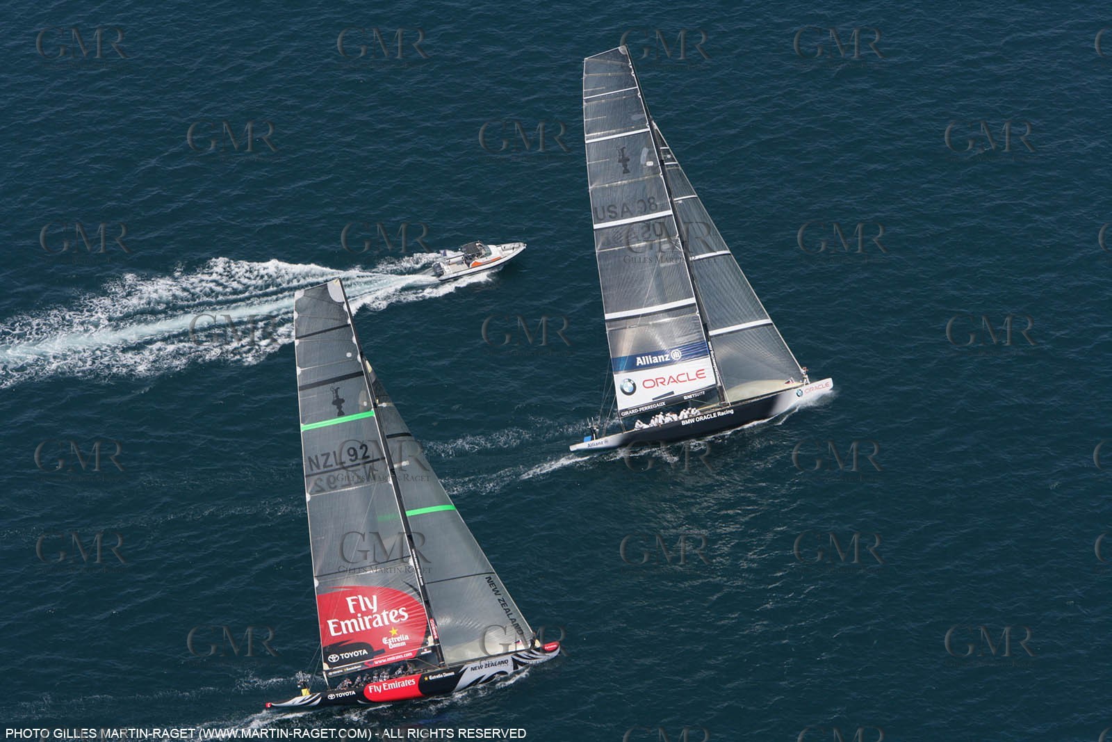 09 05 2007-Valencia (Spain)- 32nd America's Cup - Louis Vuitton Cup - RR2 - Day 11 - BMW ORACLE Racing