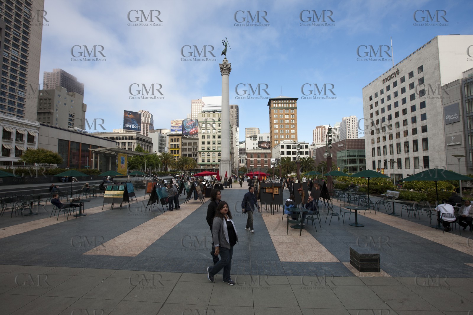 07 06 2011 - San Francisco (USA,CA) - 34th America's Cup - Union Square