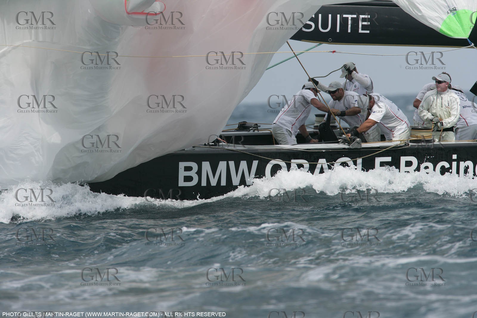 16 05 2007-Valencia (Spain)- 32nd America's Cup - Louis Vuitton Cup - Semi-final - Day 3 - BMW ORACLE racing