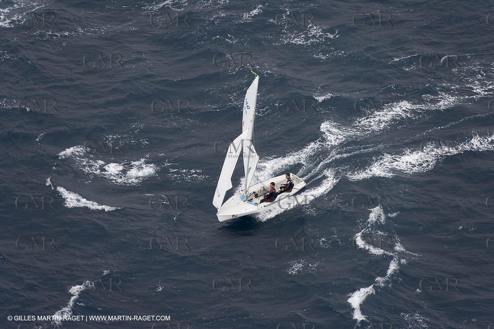 26 04 2007 - 2007 Semaine Olympique Française - Hyères (South of France) - Day 5 - Team France - 470 Homme - Bonnaud-Bonnaud