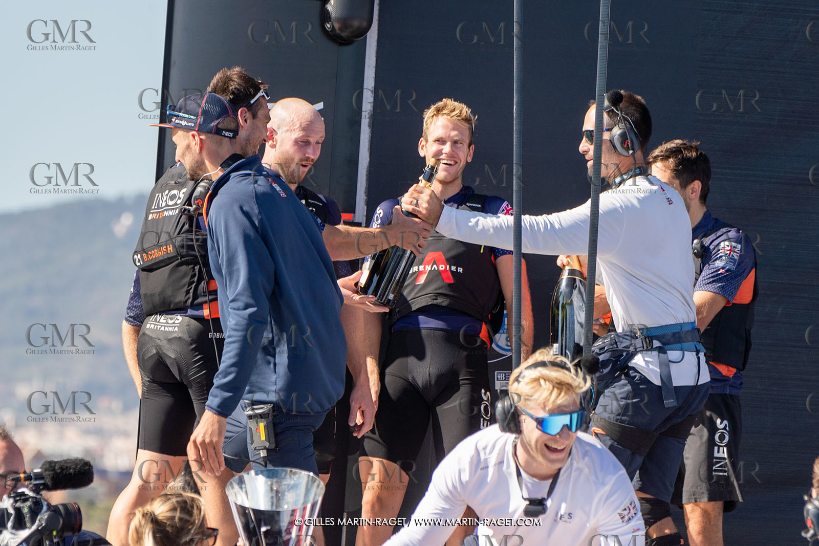 04 10 2024, Barcelona (ESP), 37th America's Cup, Louis Vuitton Cup Final, Race Day 7