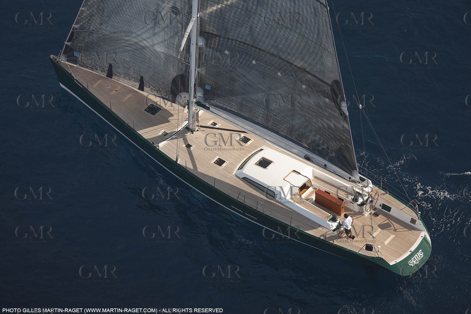 25 06 2015, Saint Tropez (FRA,83) , Sailing, Super yachts, Wally, Genie of The Lamp