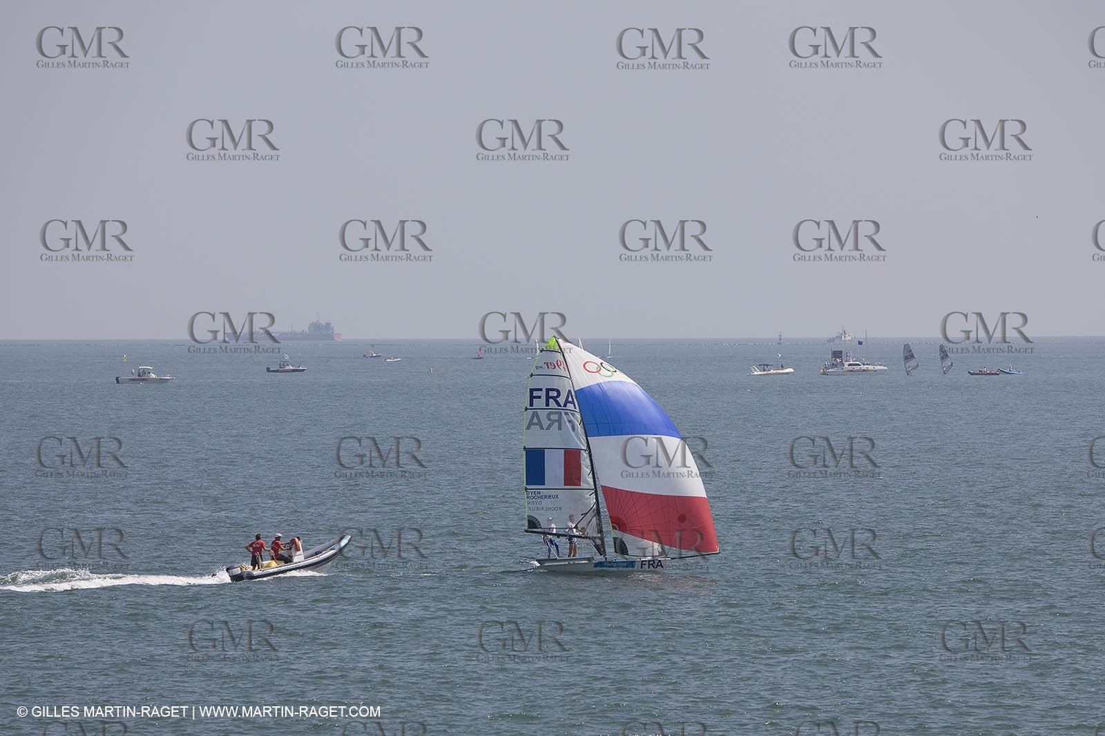 07 08 2008 - Qingdao (CHN) - Olympic games - The olympic Marina