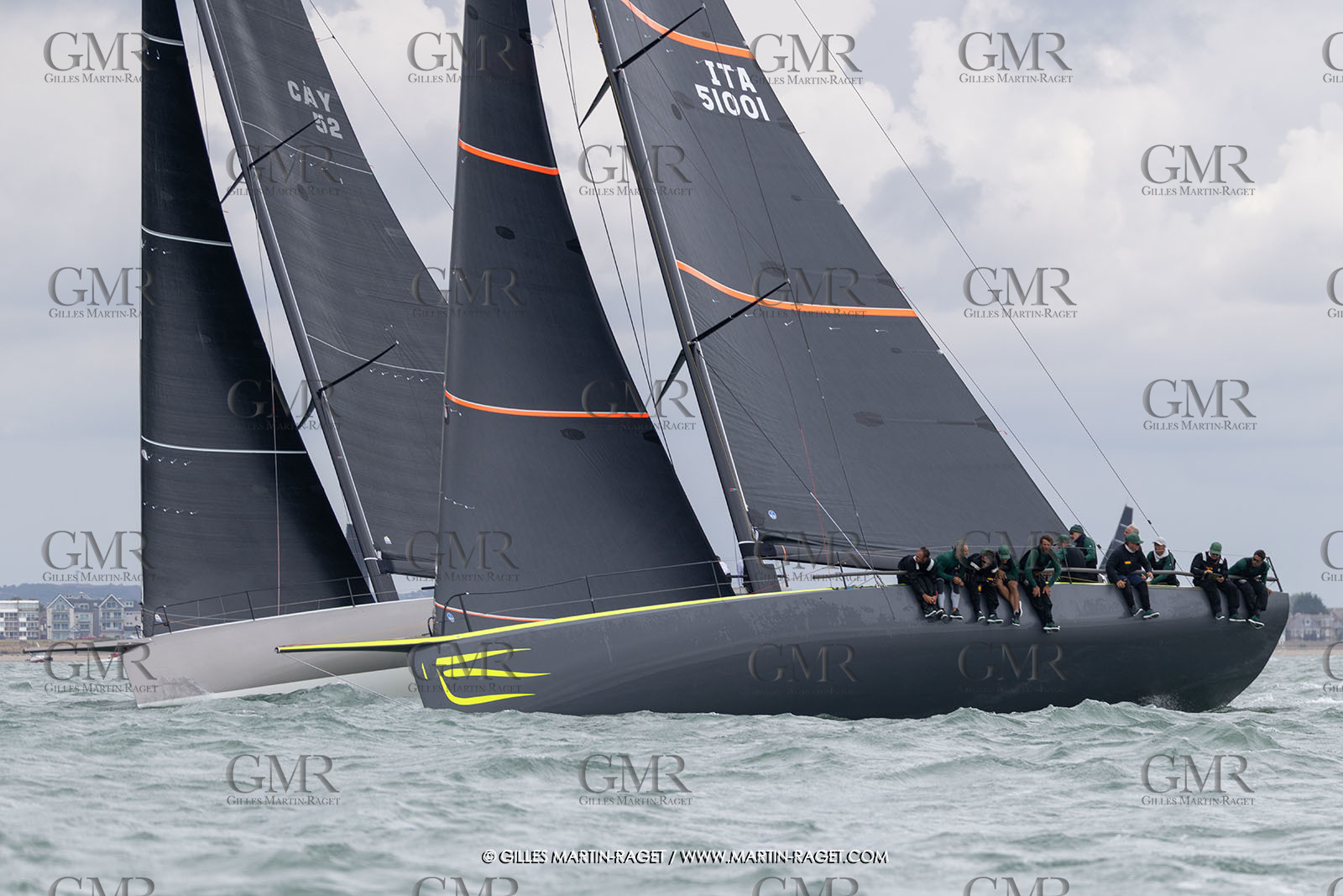 22 07 2025, Cowes (UK, IOW), Admiral's Cup 2025, Inshore Races 1 & 2,