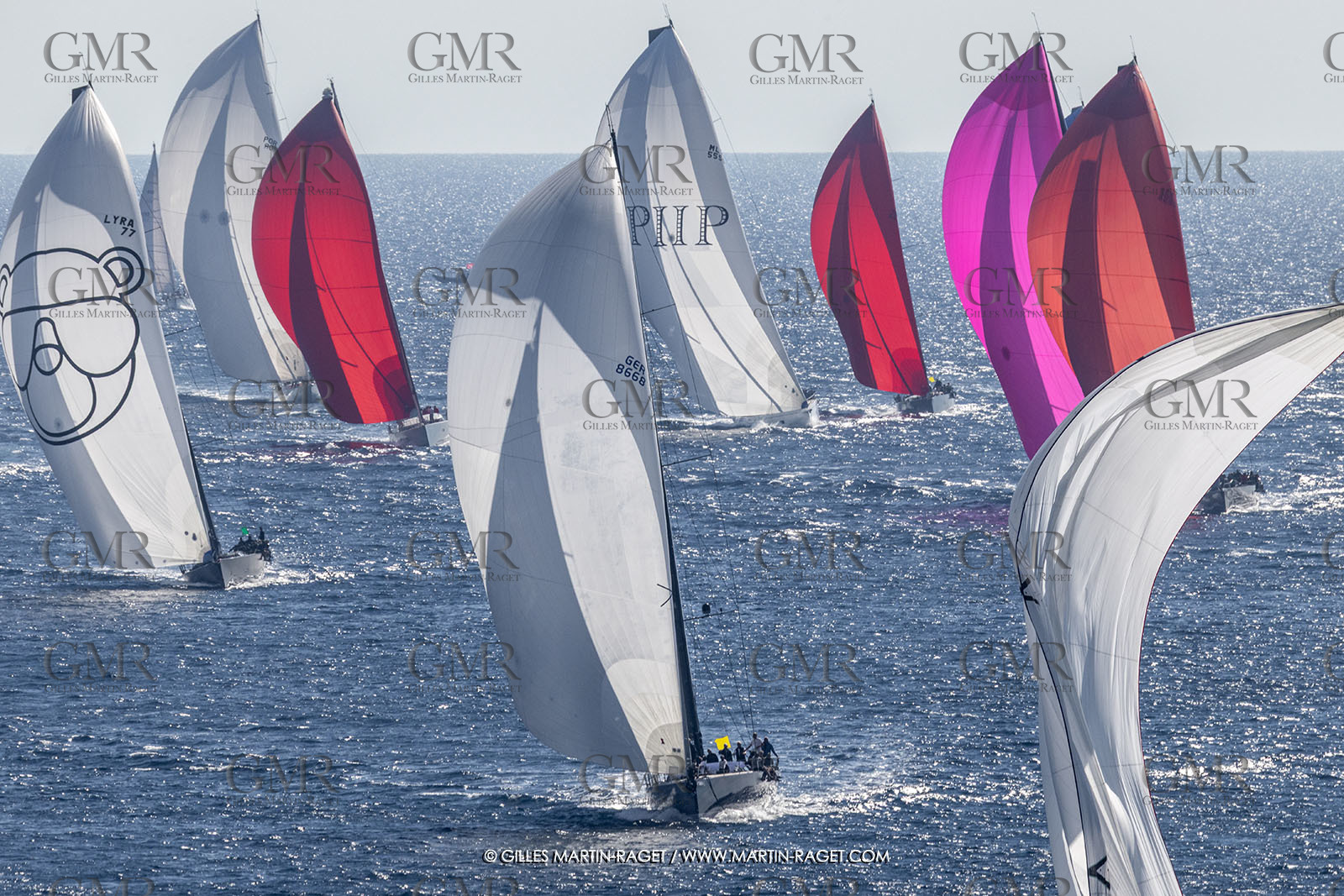 04 10 2025, Saint-Tropez (FRA), Les VoIles de Saint-Tropez 2025, Race Day 6