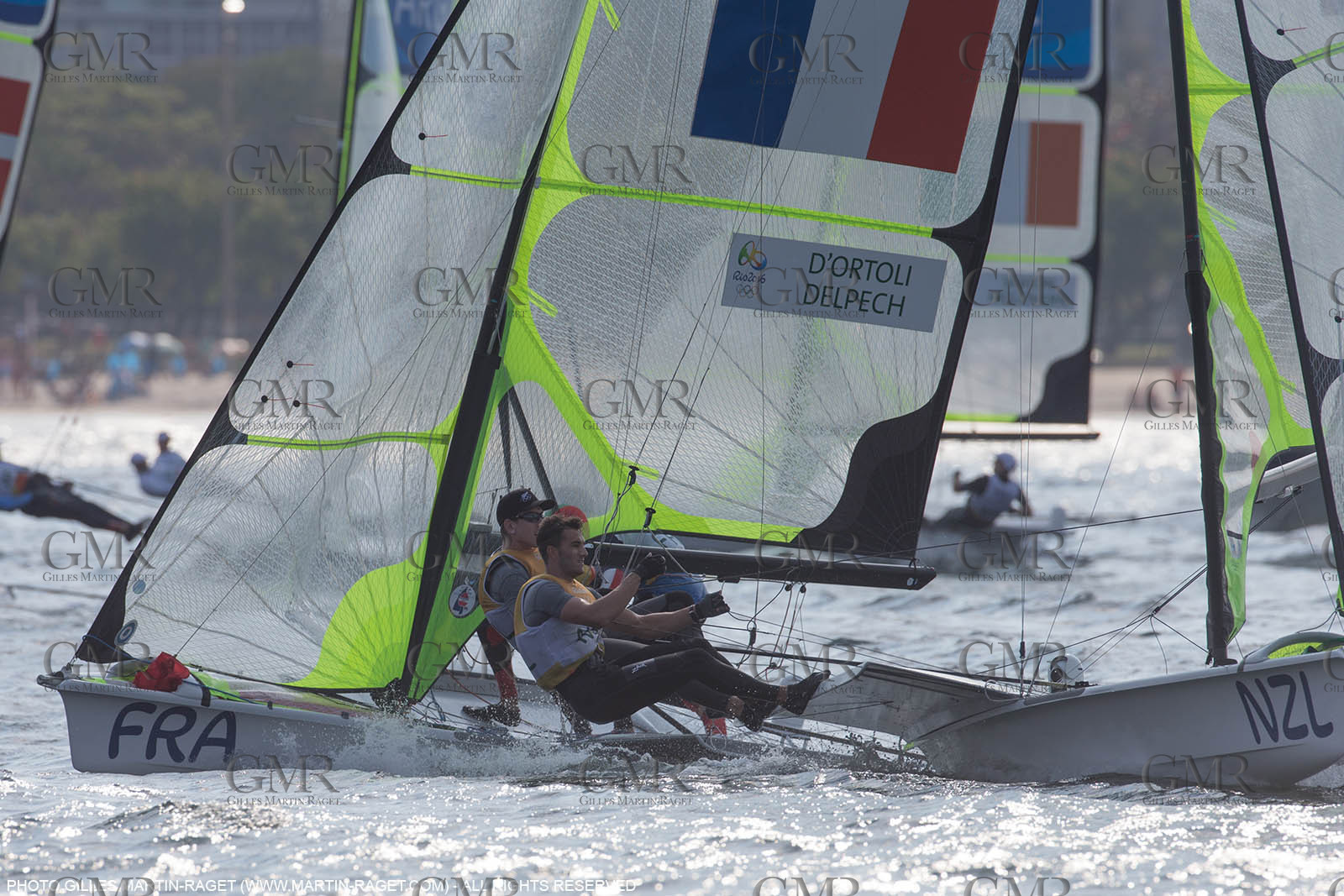 18 08 2016, Rio de Janeiro (BRA), 2016 Olympic Games, Sailing, Medal races