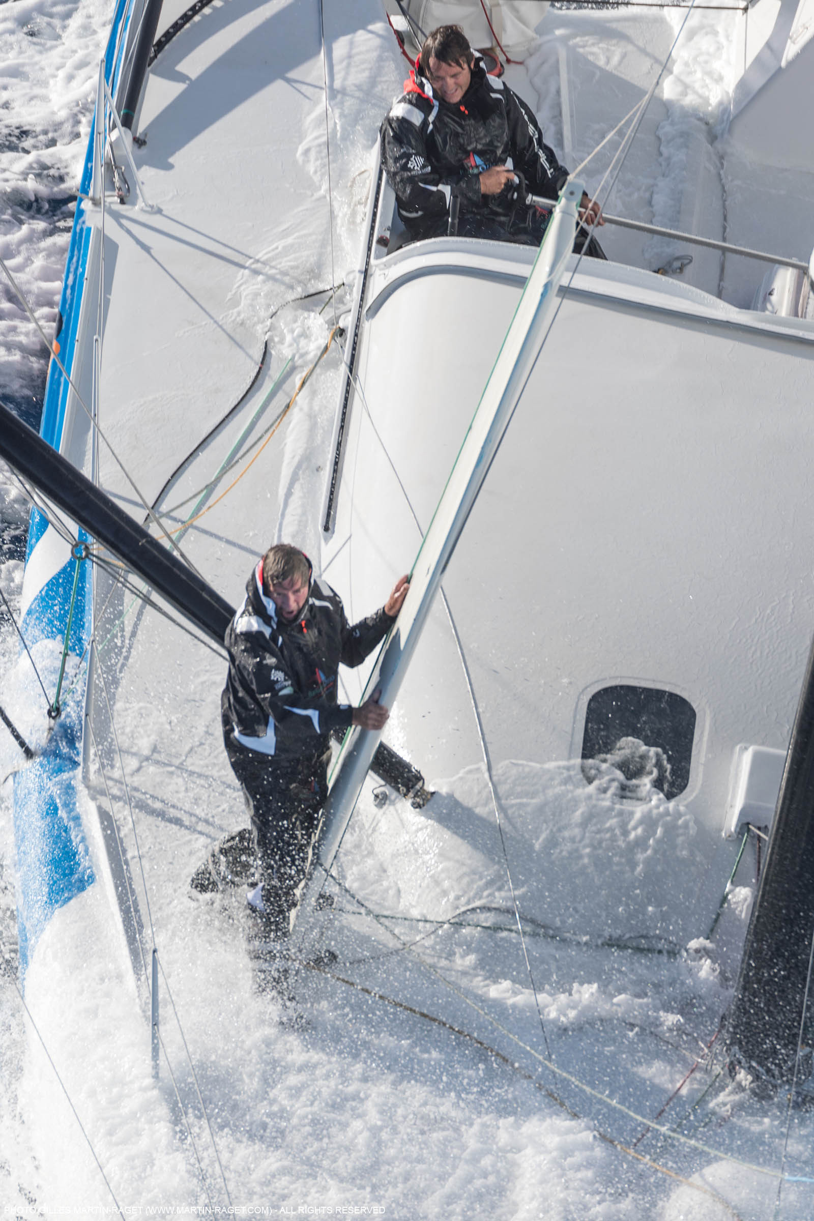 13 07 2017, Port Camargue (FRA,30), Transat Jacques Vabre 2017, Bastide Otio (Kito de Pavant, Yannick Bestaven), offshore trainings