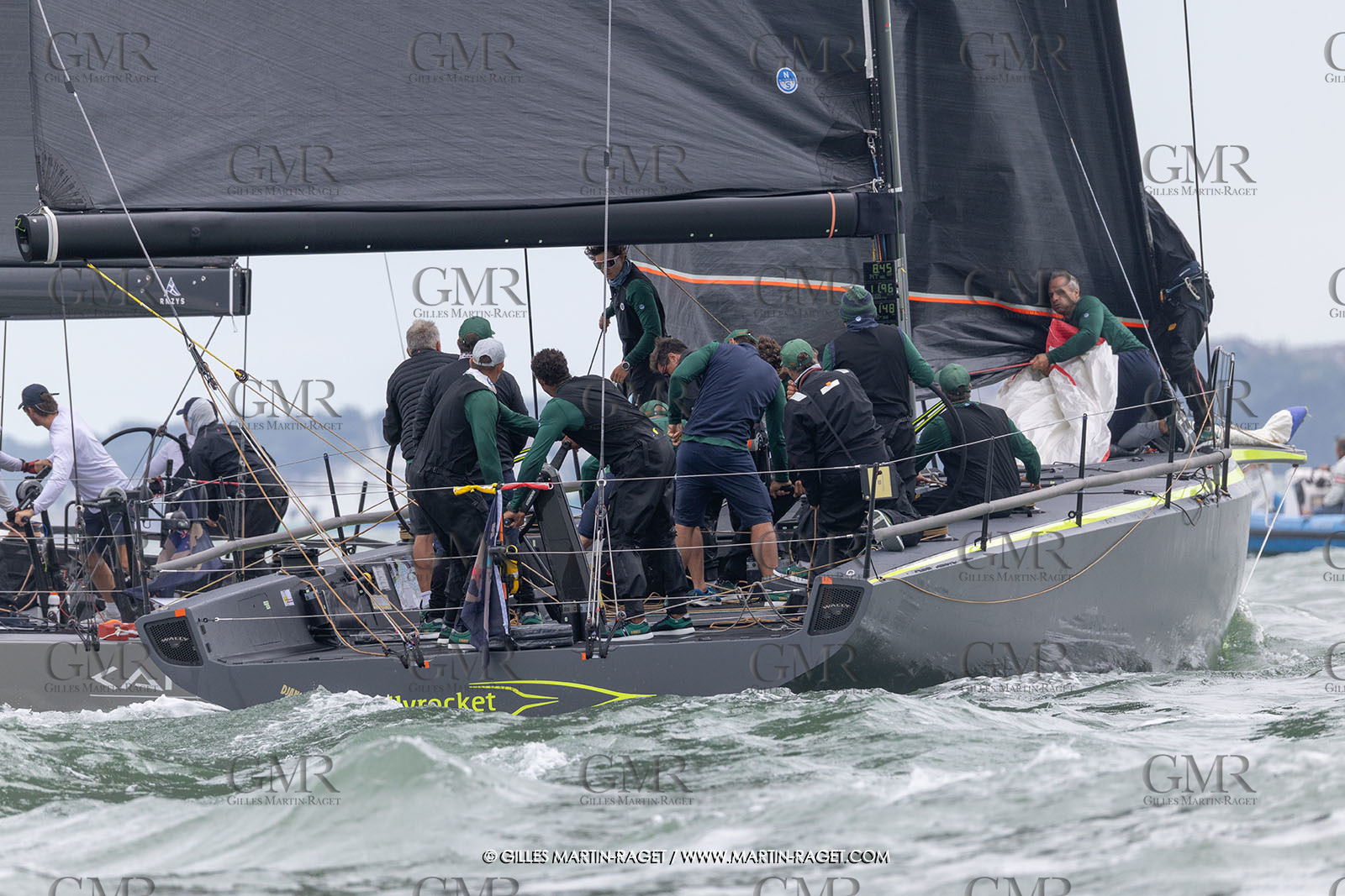 22 07 2025, Cowes (UK, IOW), Admiral's Cup 2025, Inshore Races 1 & 2,