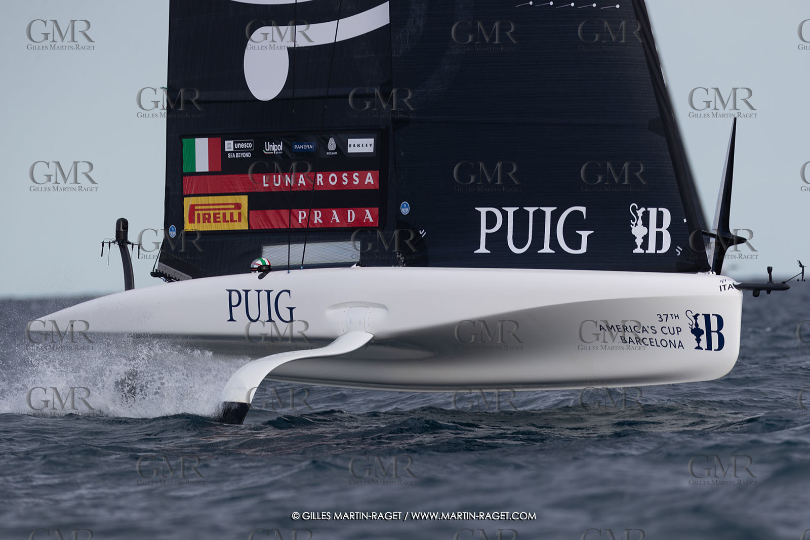 11 10 2024, Barcelona (ESP), Louis Vuitton 37th America's Cup, Puig Women America's Cup, semi finals