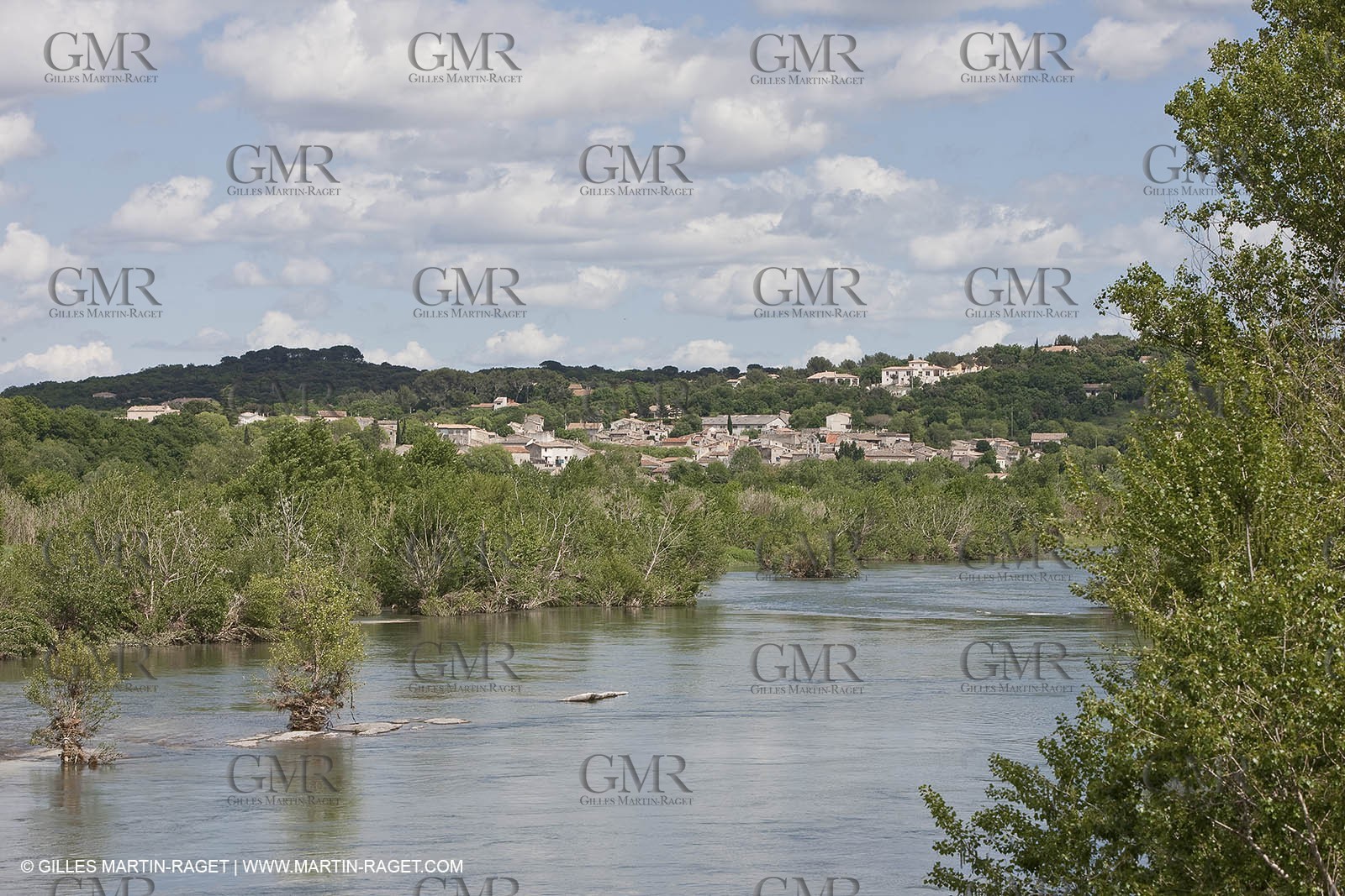 28 04 2009 - Russan - Commune de Ste Anastasie (FRA, 30) - Atlas Nîmes Métropole - campagne 2009