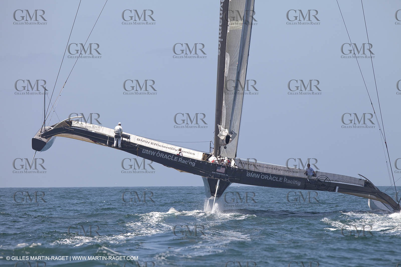 08 08 2009 - San Diego (USA,CA) - 33rd America's Cup - BMW ORACLE Racing - 90 ft Trimaran testings