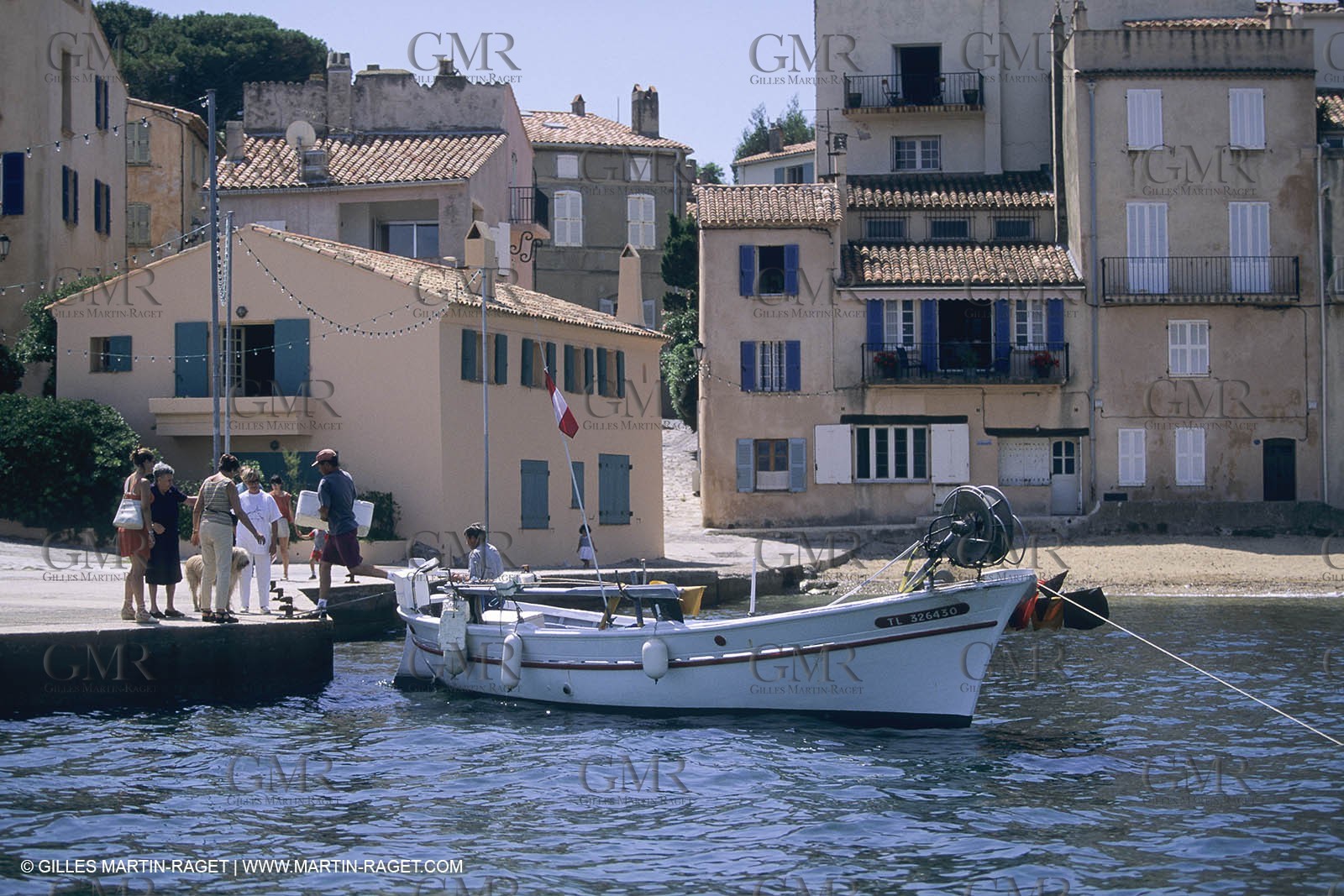 France, Provence, Pêche, barques, pointus, pêheurs, poissons