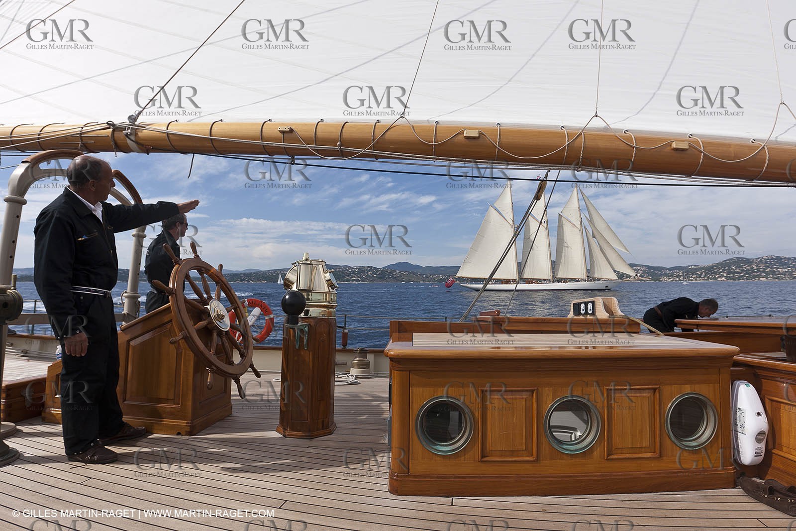 30 09 2010 - SainTropez (FRA,13) - Voiles de Saint Tropez 2010 - onboard Atlantic