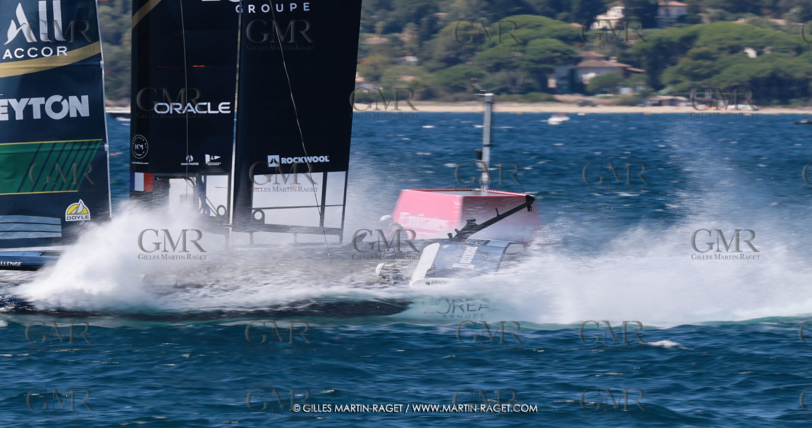 10 09 2025, Saint-Tropez,(FRA), Rockwool SailGP France Saint-Tropez, Race Day 1