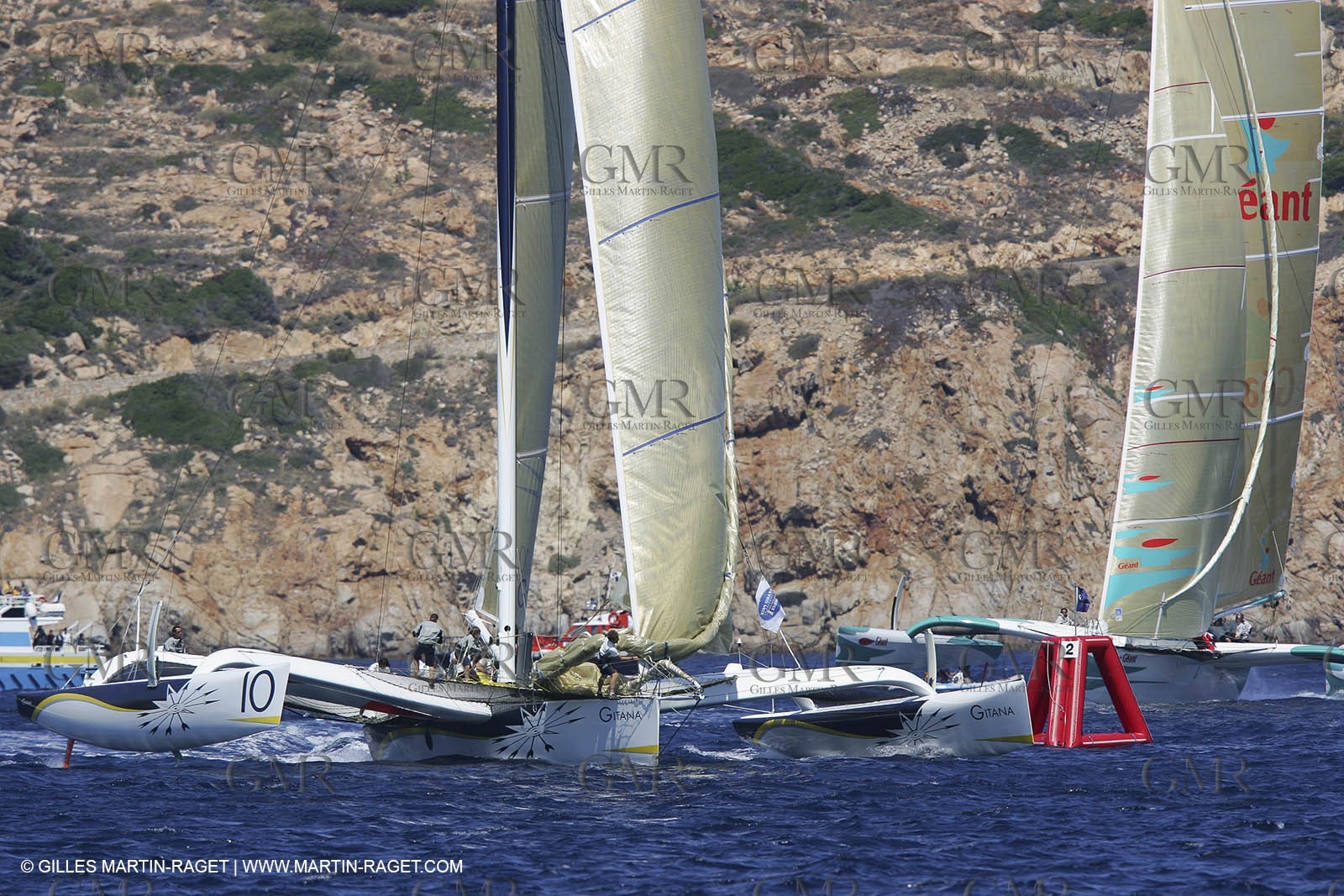 Gitana 10 -  Grand Prix de Corse - courses Inshore