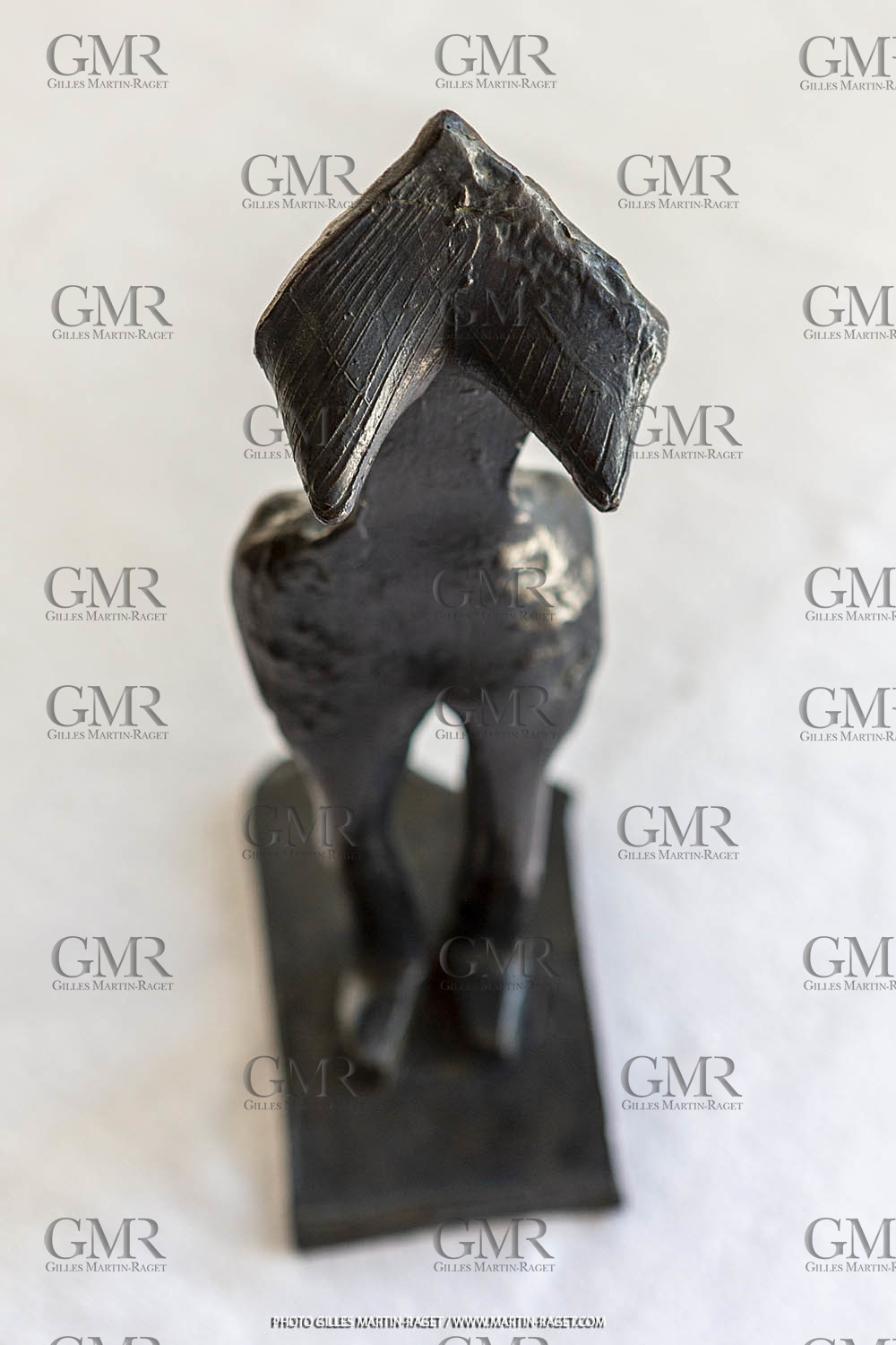 12 07 2020, St Rémy de Provence (FRA, 13) Oeuvre Germaine Richier, Femme Sein, 1955, EA
