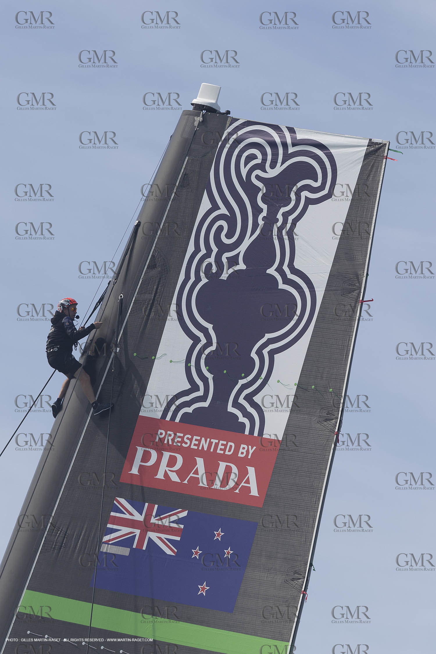 08 12 2020 - Auckland (NZL) - 36th America's Cup - Practice Sessions - Day 1
