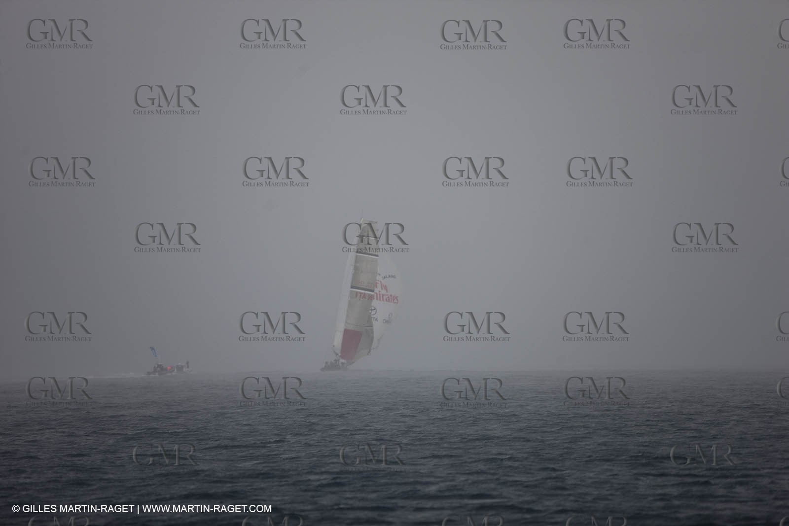 19 05 2010 - La Maddalena (ITA, Sardinia) Louis Vuitton Trophy - BMW ORACLE Racing - Training