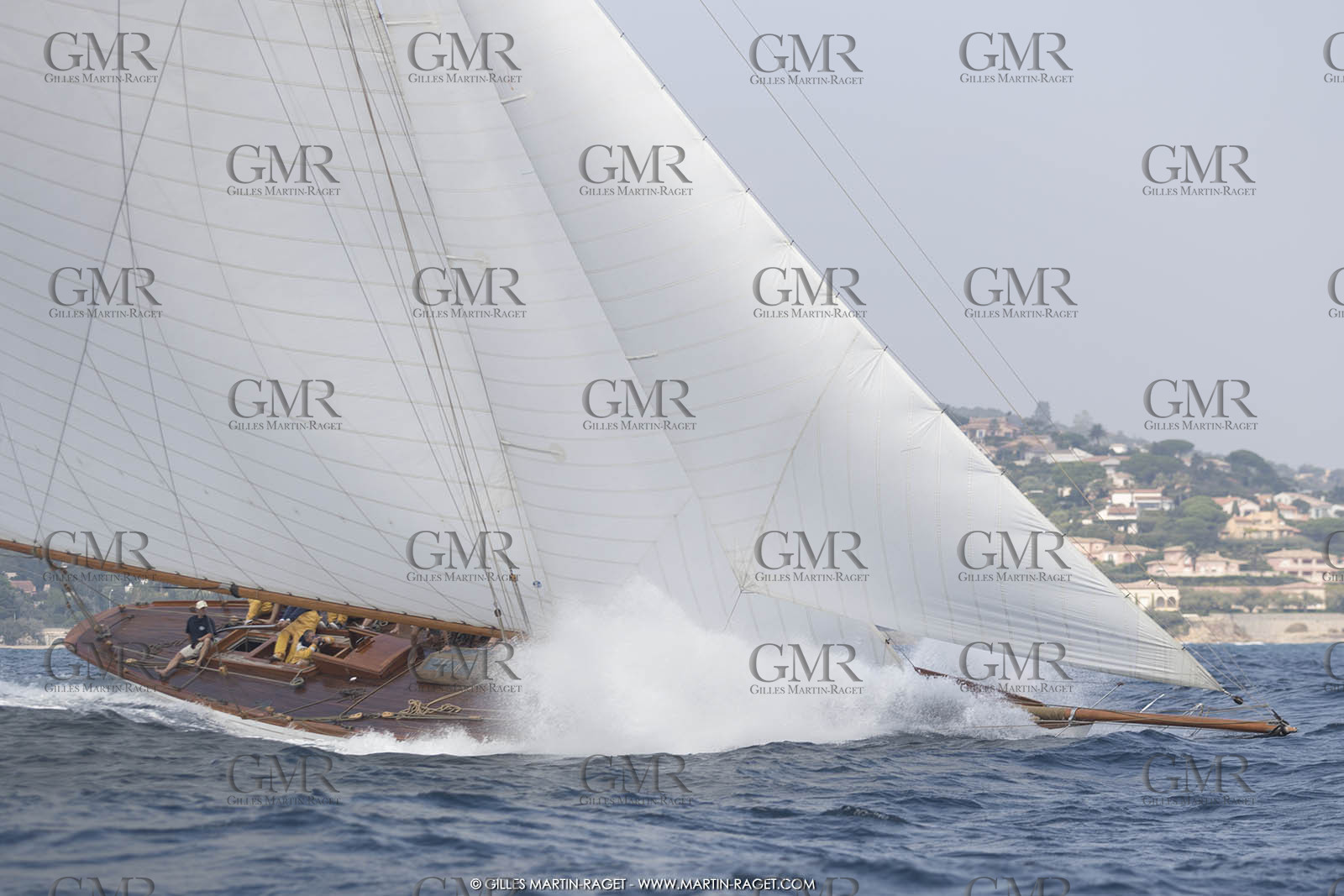 01 10 2017, Saint-Tropez (FRA,83), Les Voiles de Saint-Tropez 2017, Entrainements libres et arrivée de la Coupe du Yacht Club de France