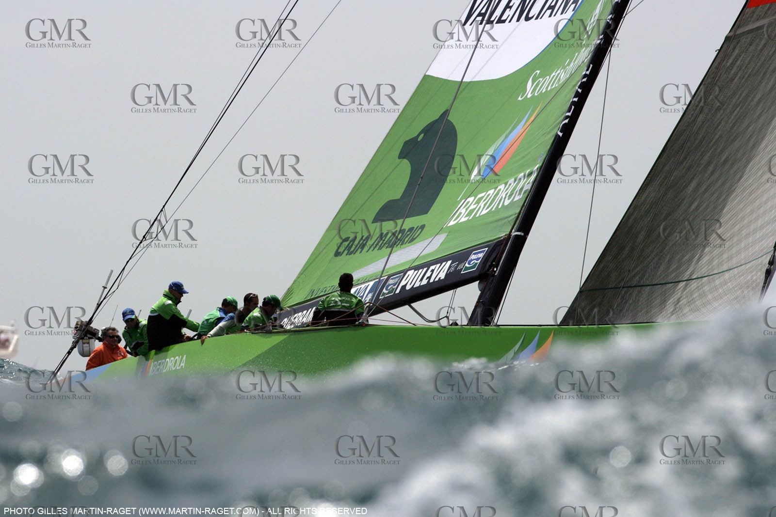 23 05 2007-Valencia (Spain)- 32nd America's Cup - Louis Vuitton Cup - Semi-final - Day 8