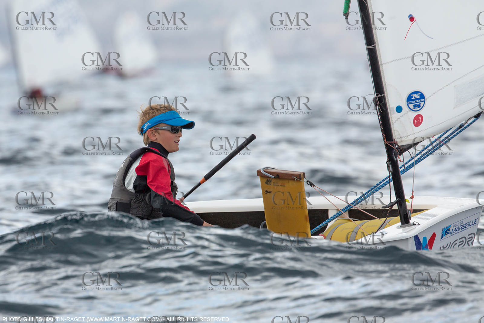 15 04 2016, Marseille (FRA,13), SNIM Dériveurs, Coupe Internationale de Printemps Optimist, Final Day