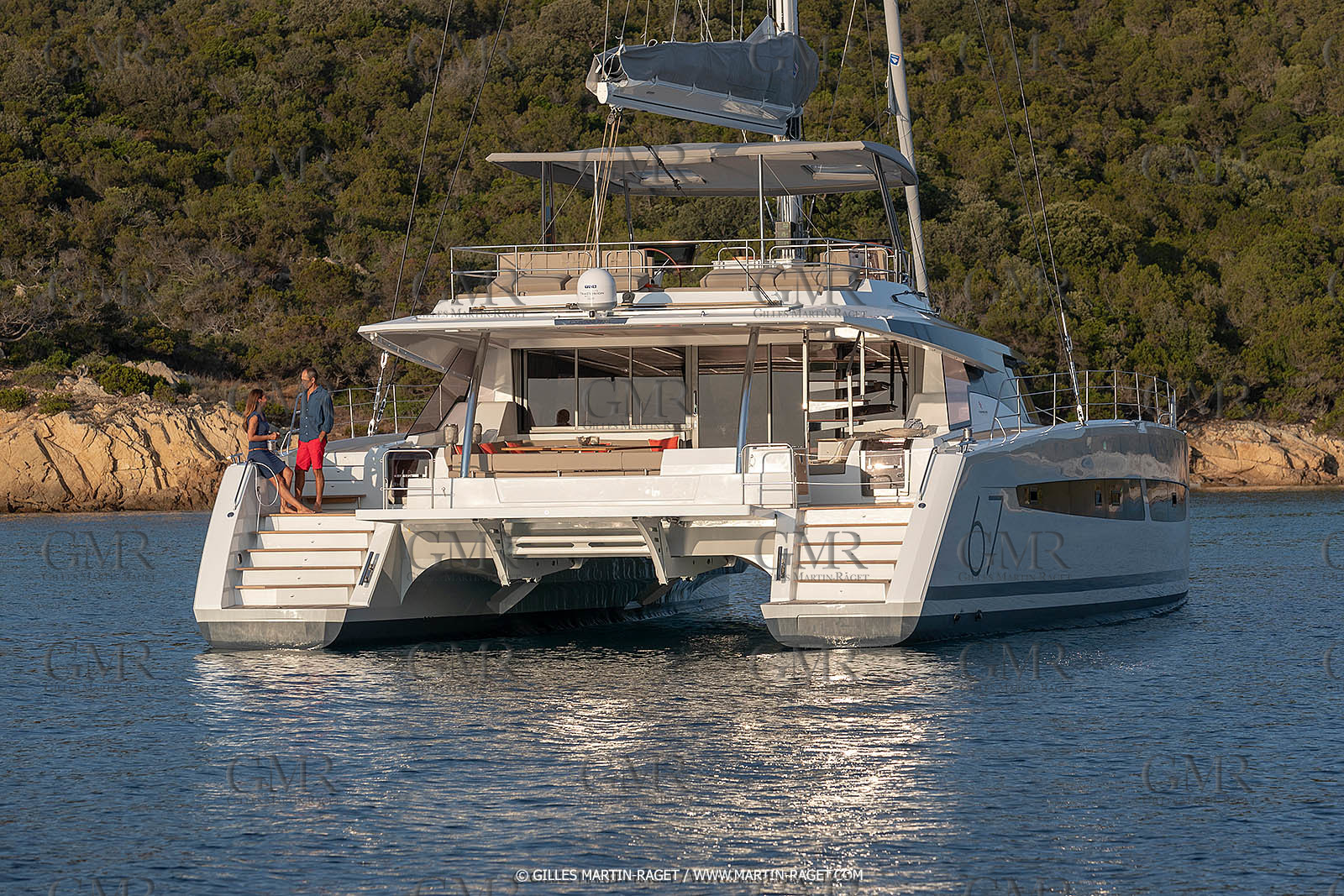 30 08 2018, Porto Vecchio (FRA, South Corsica) Chantier Fountaine-Pajot, Alegria 67