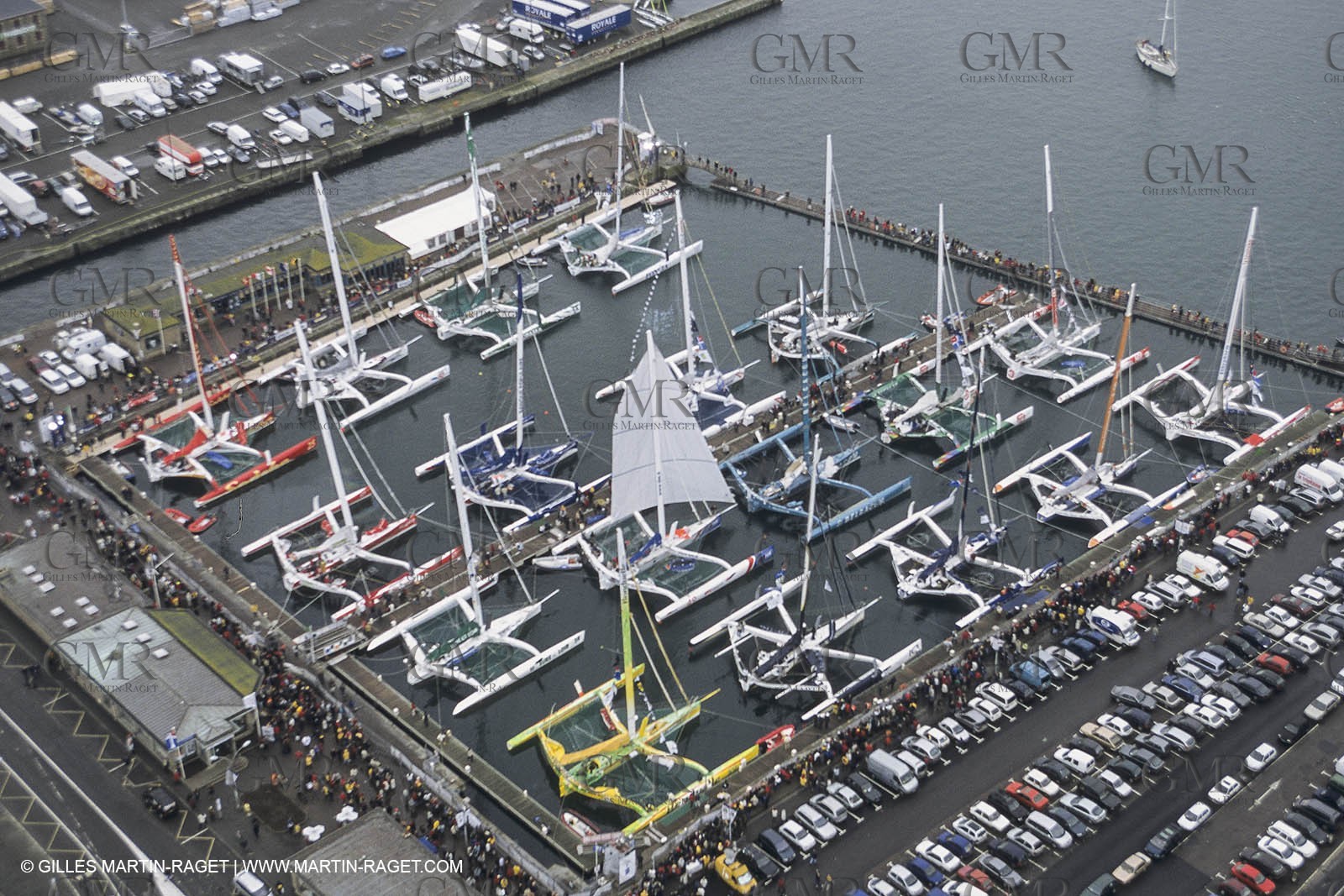 Courses à la voile, courses au large, Route Rhum, Ambiances à saint Malo