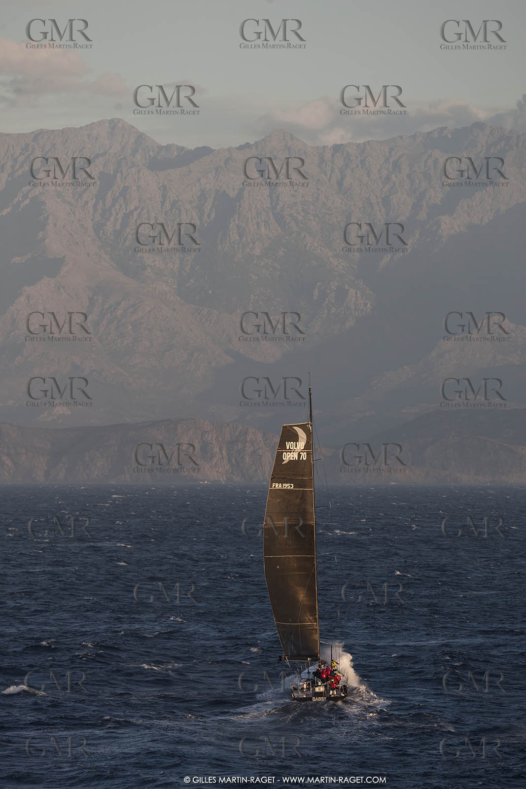 09 10 2017, Calvi (FRA,20), VOR 70 Babsy, Tentative de record autour de la Corse à la voile, skipper Franck Cammas
