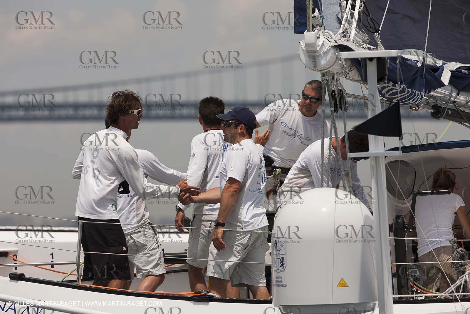 03 07 2012 - New York (USA, NY) - Krys Ocean Race prologuie - arrival in New York
