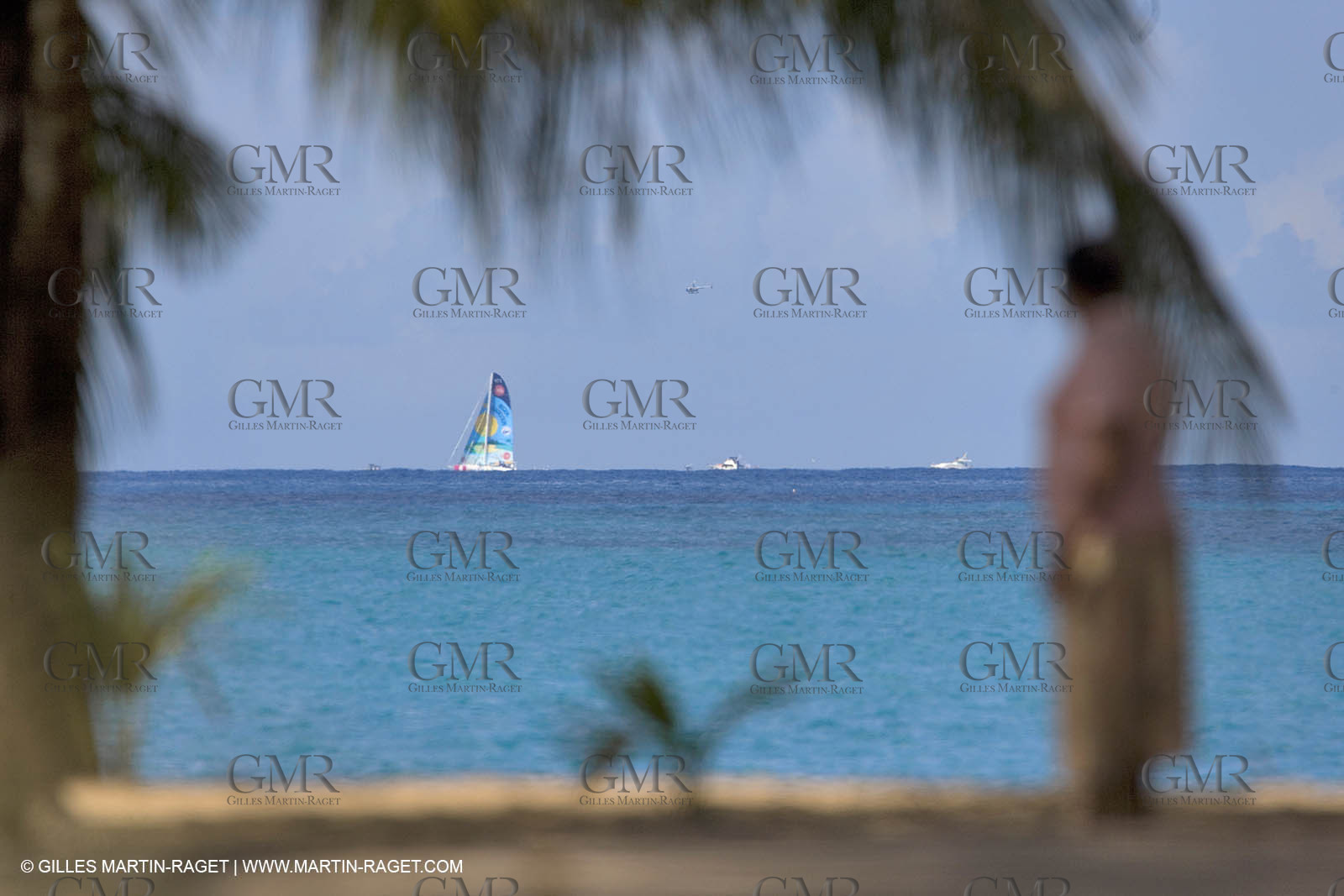 06 11 2006 - Pointe à Pitre Guadelupe (FRA) - Route du Rhum 2006 arrival Thelier Claude (Region Guadeloupe)
