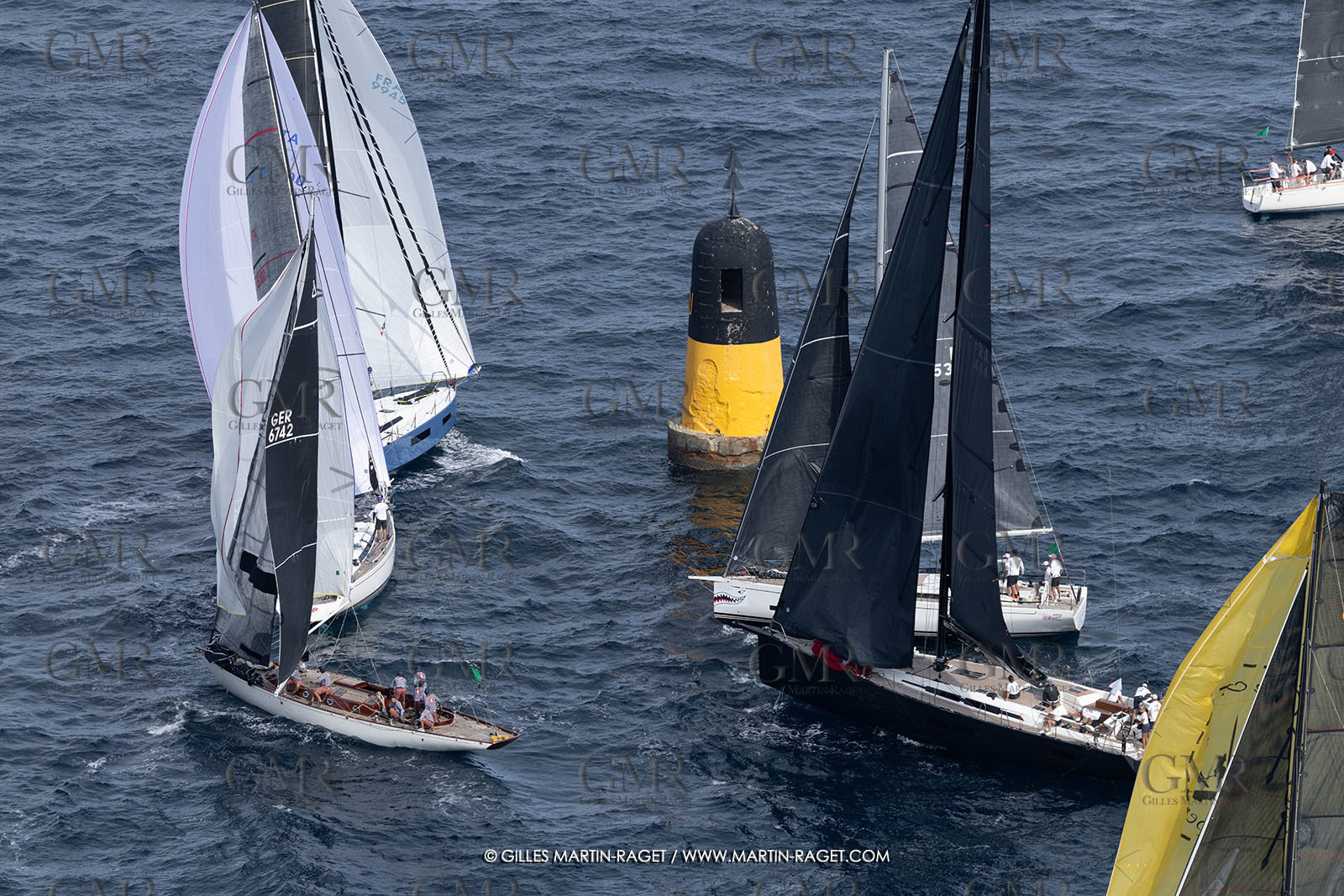 04 10 2025, Saint-Tropez (FRA), Les VoIles de Saint-Tropez 2025, Race Day 6