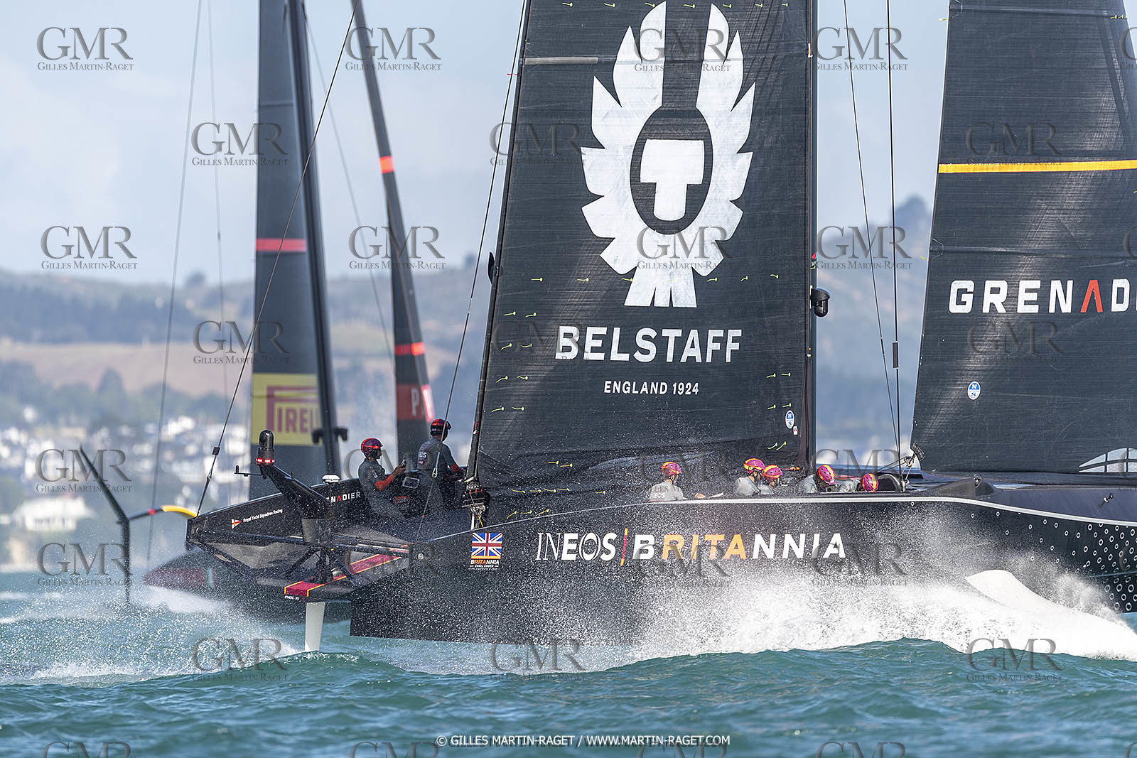 12 01 2021, Auckland (NZL), 36th America's Cup, Practice Racing