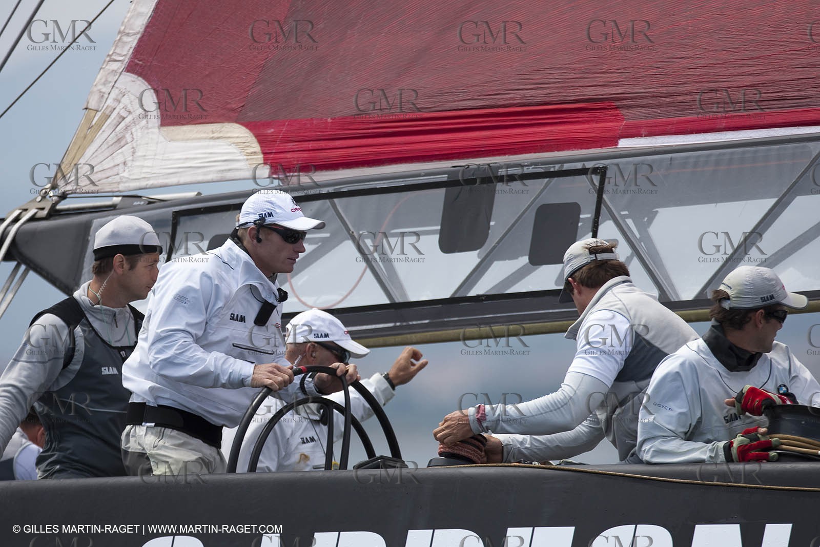 19 05 2010 - La Maddalena (ITA, Sardinia) Louis Vuitton Trophy - BMW ORACLE Racing - Training