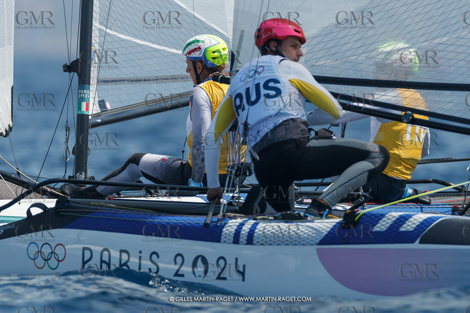 06 08 2024, Marseille (FRA), Paris 2024 Olympic Games, Sailing, Race Day 9