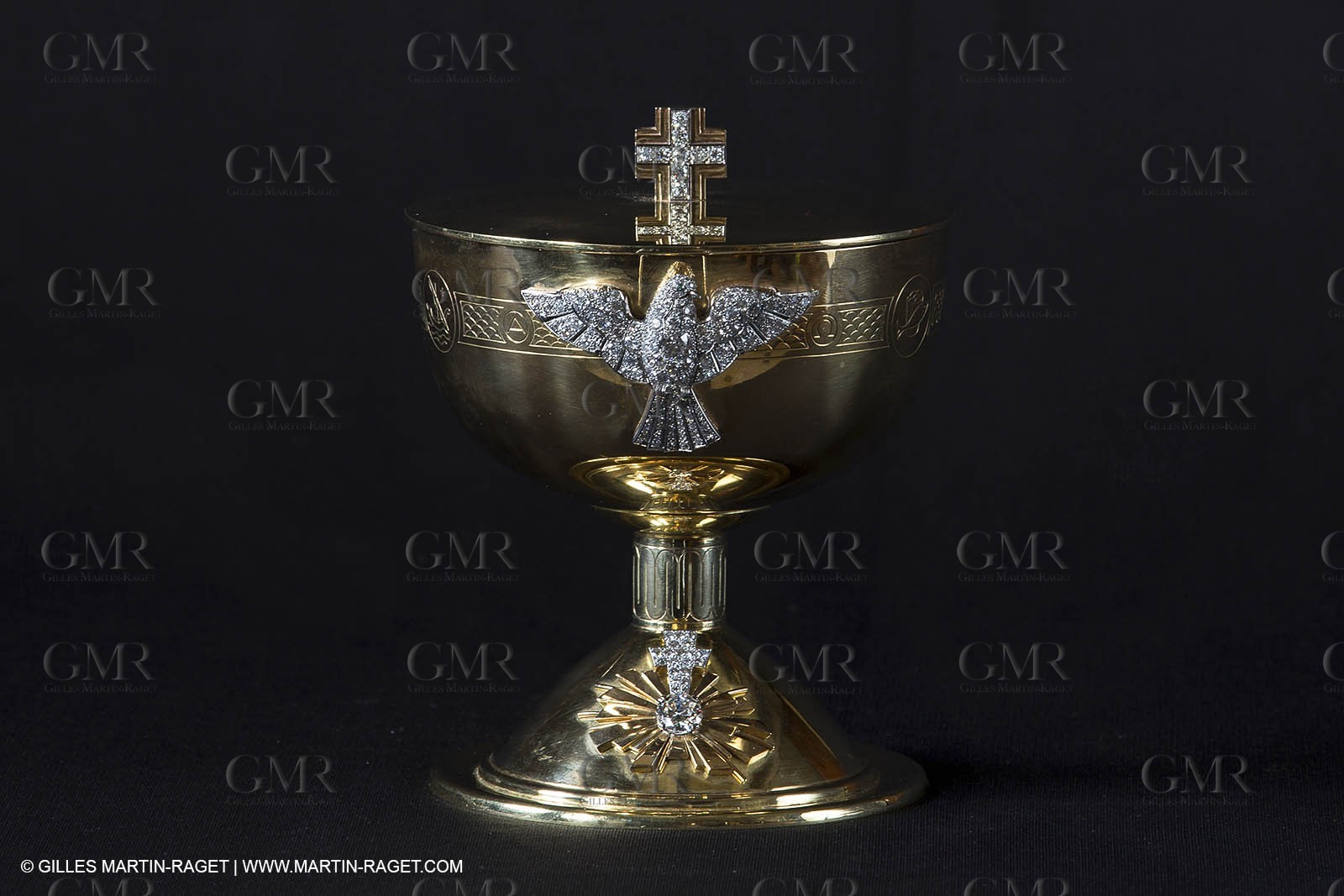 04 02 2013 - Marseille(FRA,13), Notre Dame de la Garde,liturgical silverware
