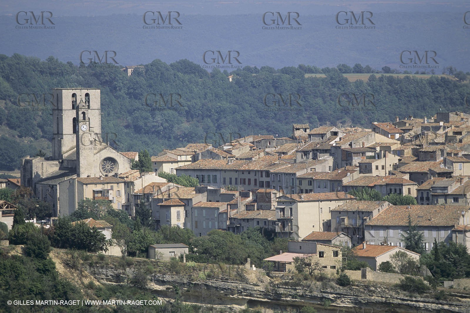 France, Provence, Haute Provence, Val de Durance, Durance river valley, Forcalquier