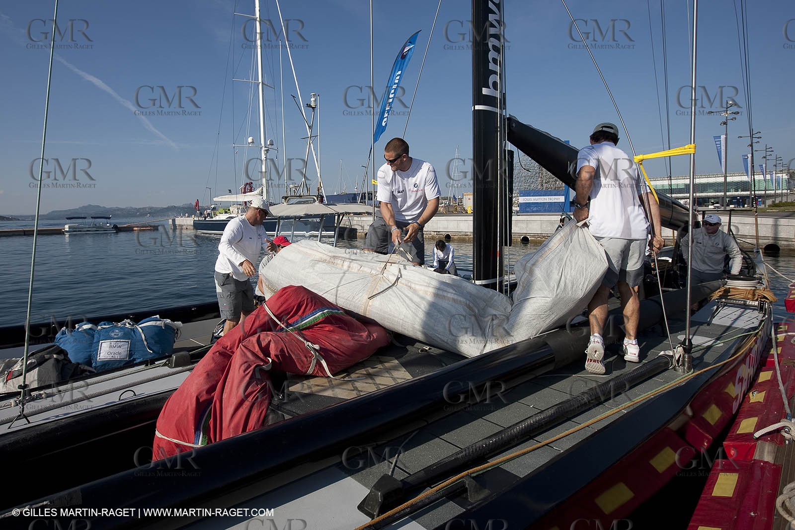 23 05 2010 - La Maddalena (ITA, Sardinia) Louis Vuitton Trophy - BMW ORACLE Racing - Racing Day 2