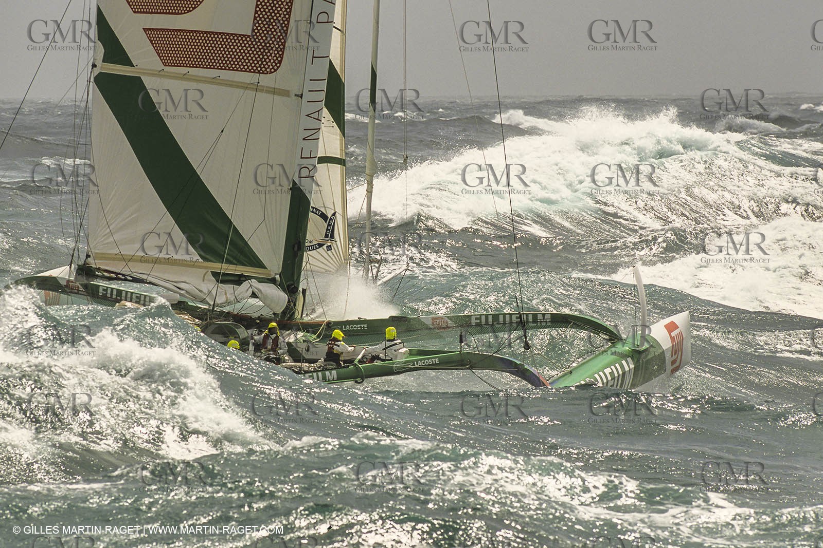 Yacht Racing, Multihull, ORMA 60, Loick Peyron, Fujicolor