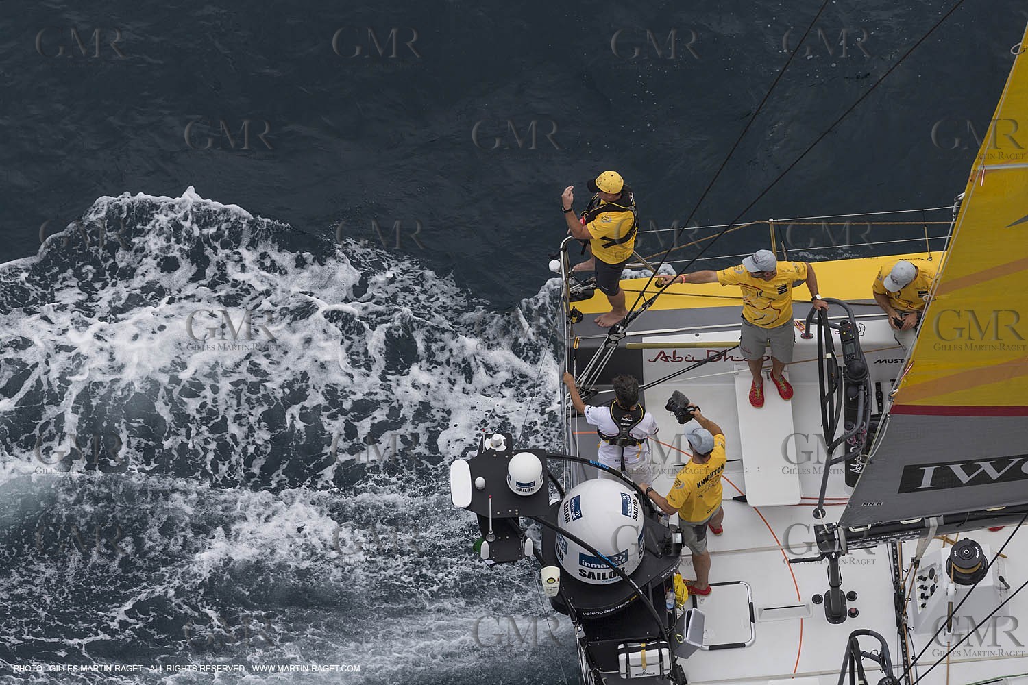 11 10 2014, Alicante (ESP), Volvo Ocean Race 2014-15, Team Alvimedica
